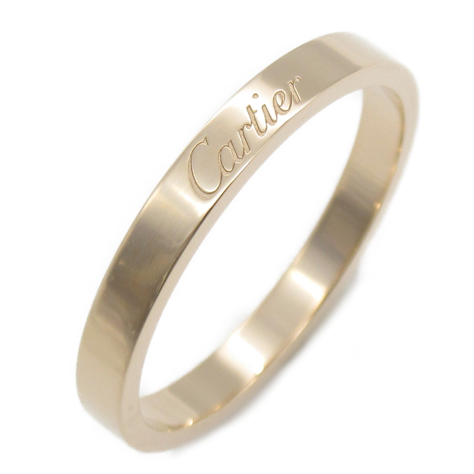 CARTIER 18K玫瑰金C De Wedding Ring戒指Cartier#64/US#10.75