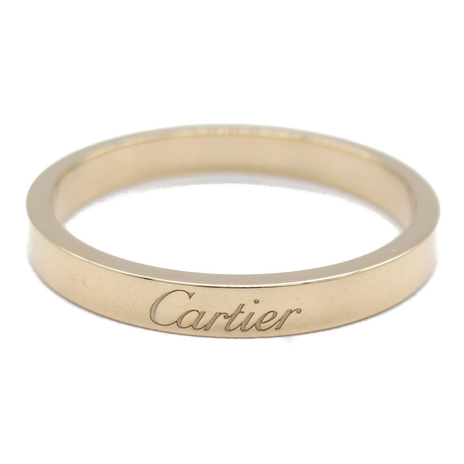 CARTIER 18K玫瑰金C De Wedding Ring戒指Cartier#64/US#10.75