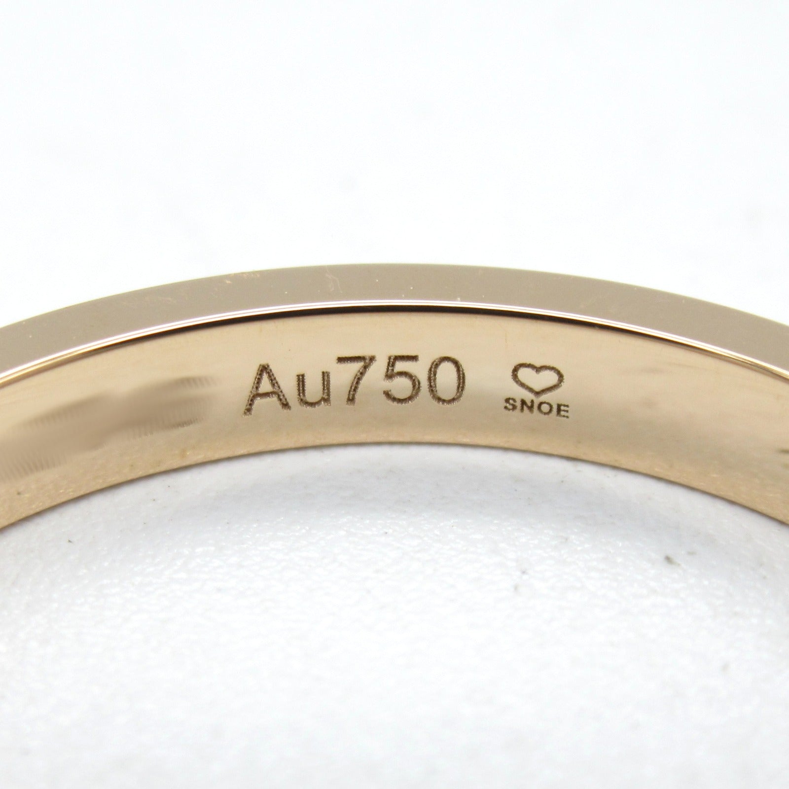 CARTIER 18K玫瑰金C De Wedding Ring戒指Cartier#64/US#10.75
