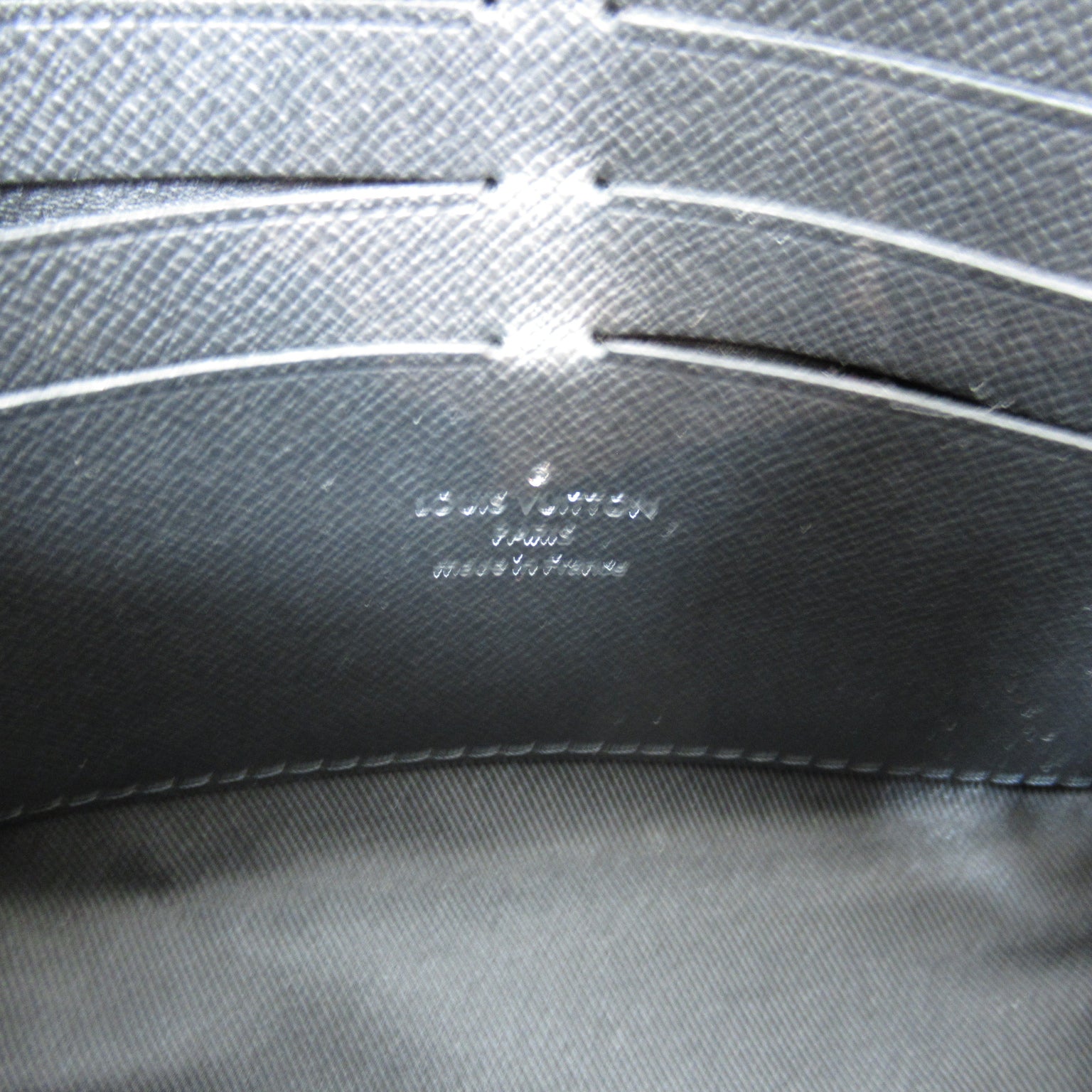 LOUIS VUITTON Monogram Eclipse Soft Trunk肩背袋黑色
