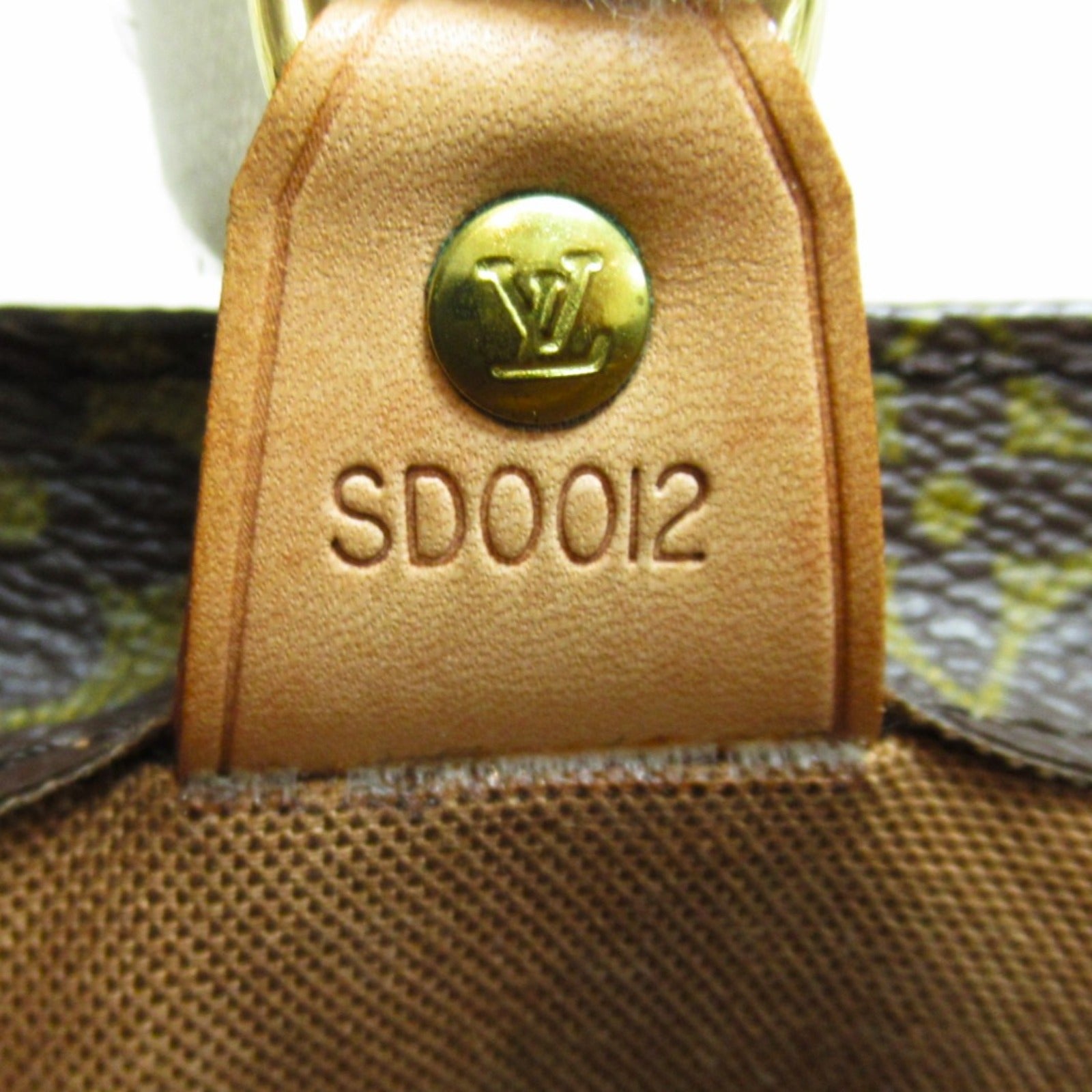 LOUIS VUITTON Monogram Vavin PM金扣手挽袋啡色