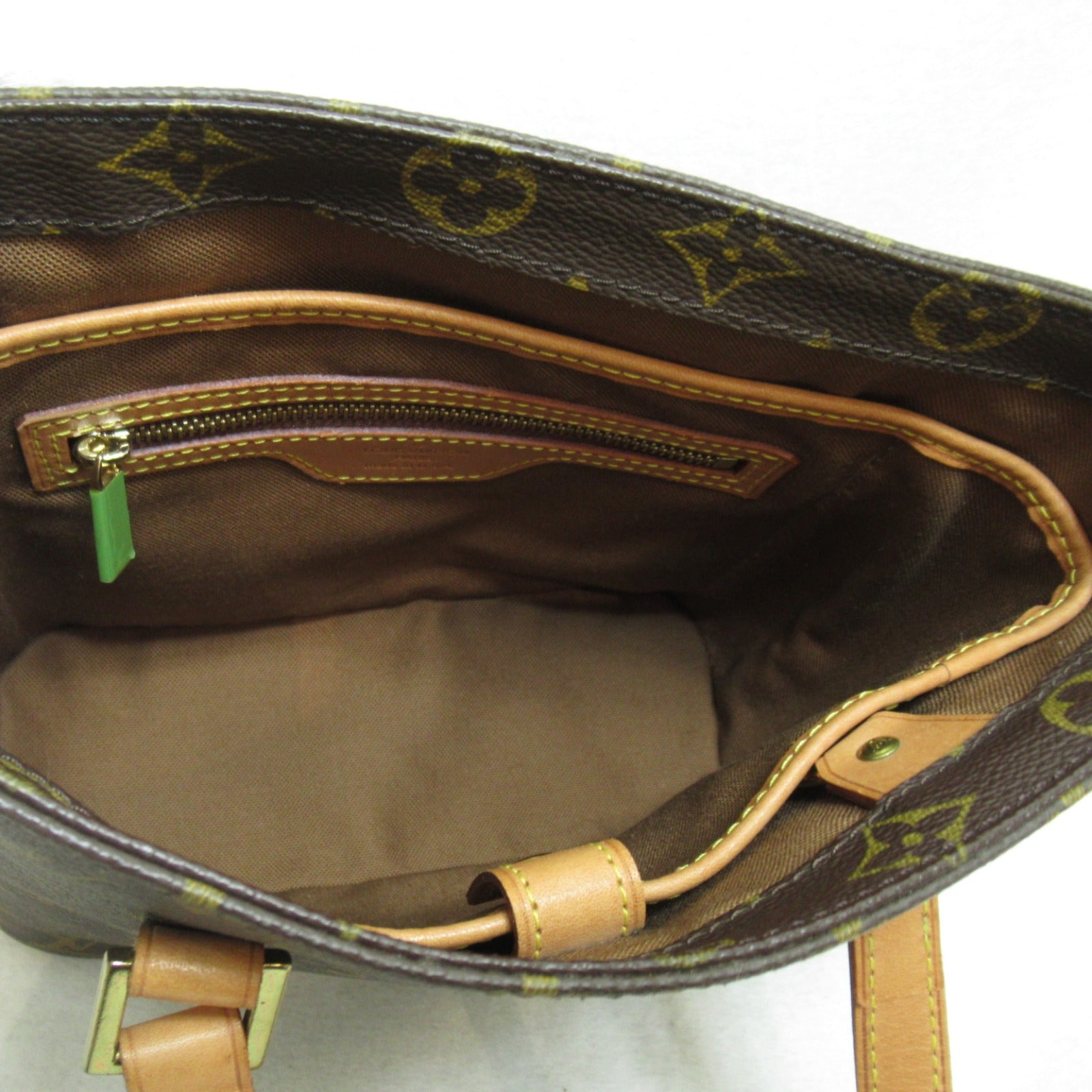 LOUIS VUITTON Monogram Vavin PM金扣手挽袋啡色