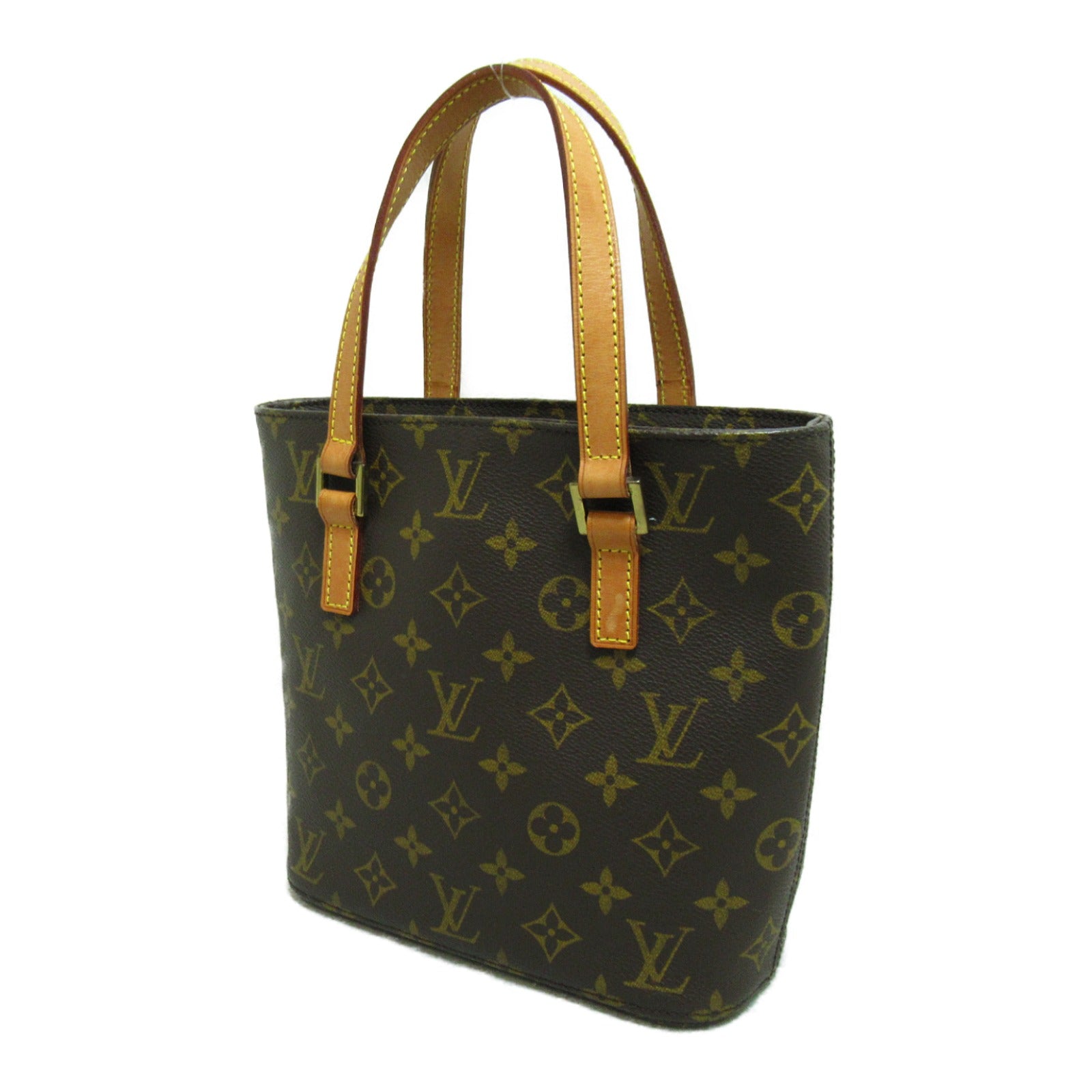 LOUIS VUITTON Monogram Vavin PM金扣手挽袋啡色