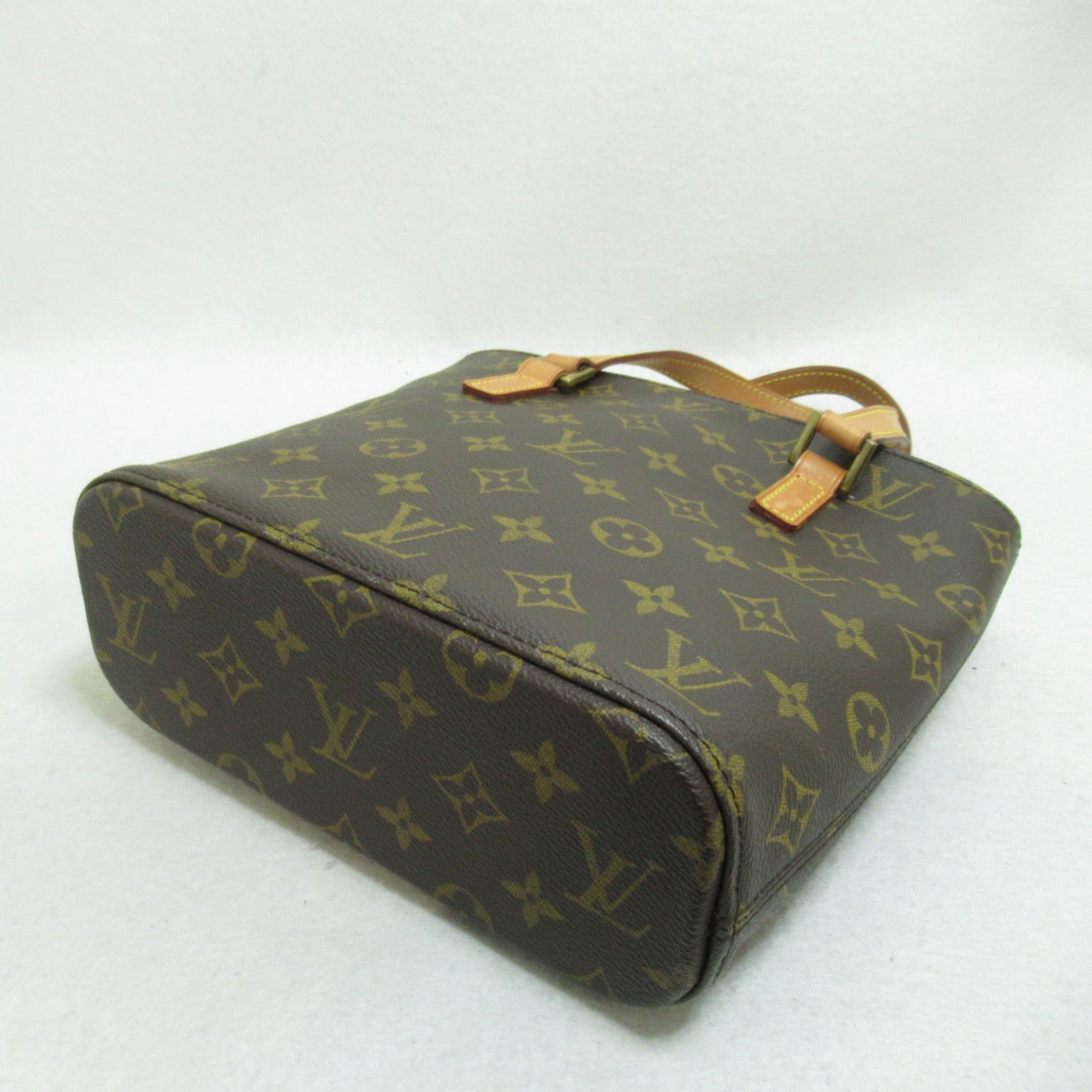 LOUIS VUITTON Monogram Vavin PM金扣手挽袋啡色