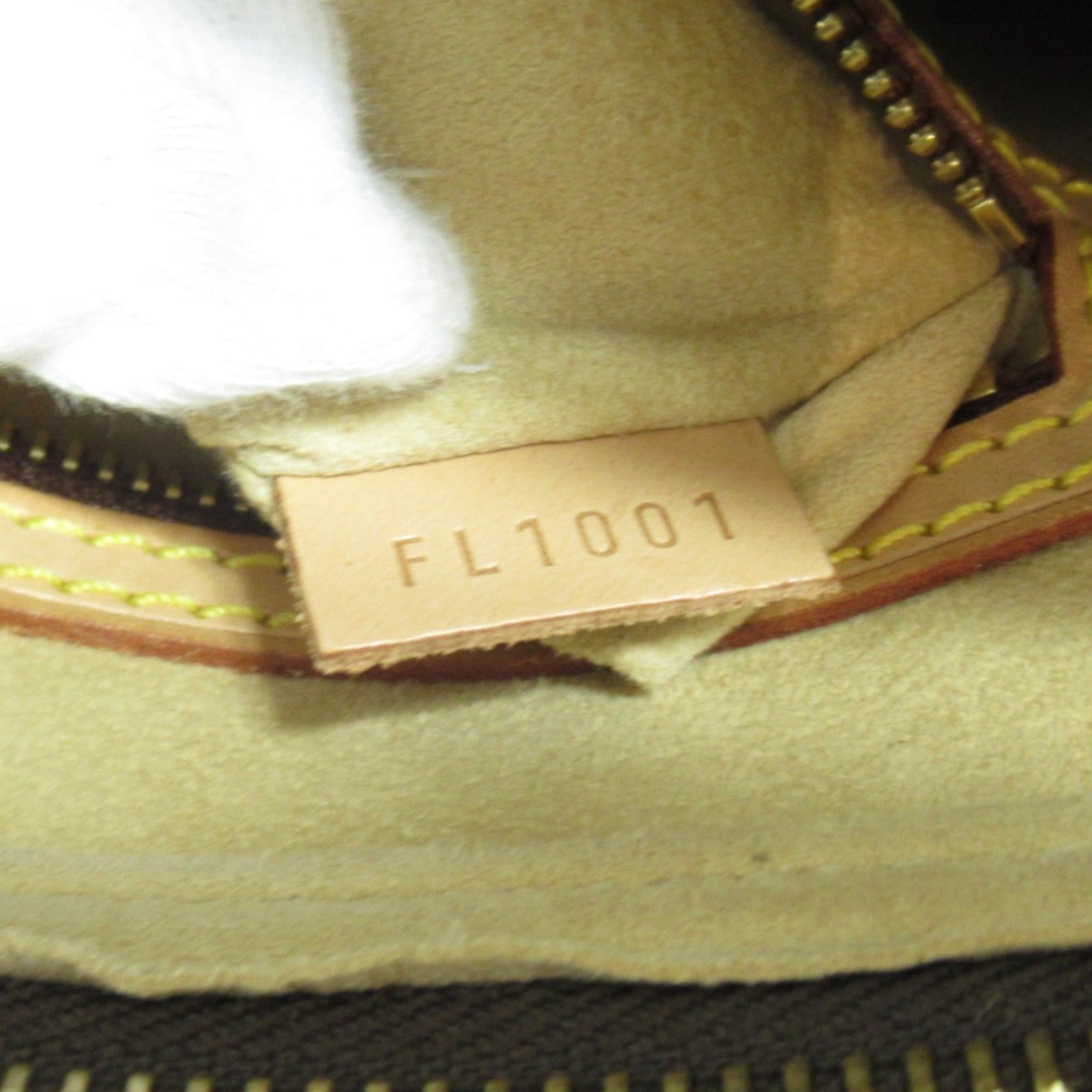LOUIS VUITTON Monogram Looping MM金扣肩背袋啡色