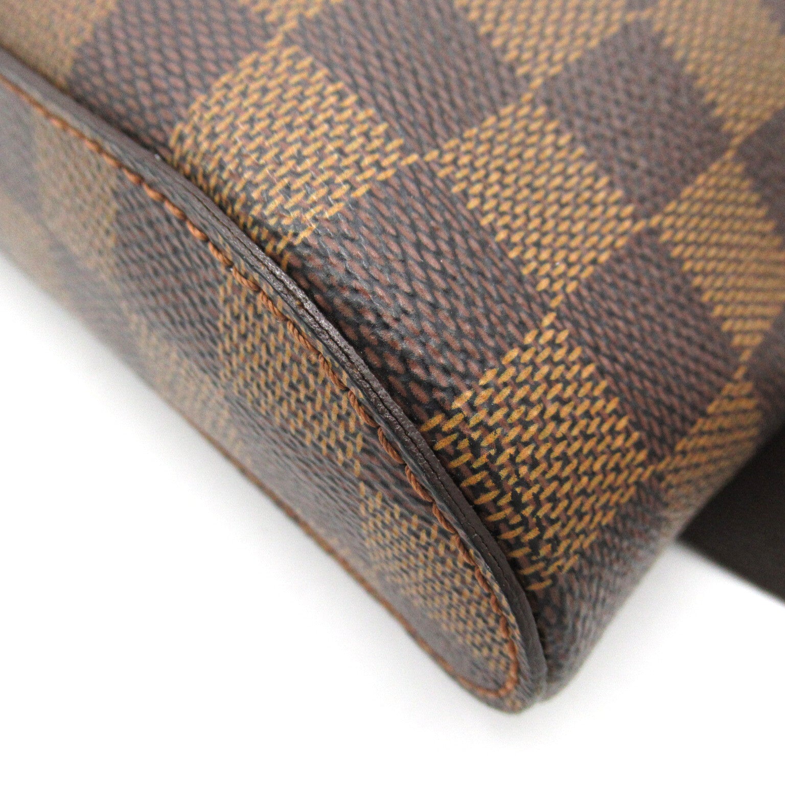 LOUIS VUITTON Damier Geronimos金扣腰包啡色