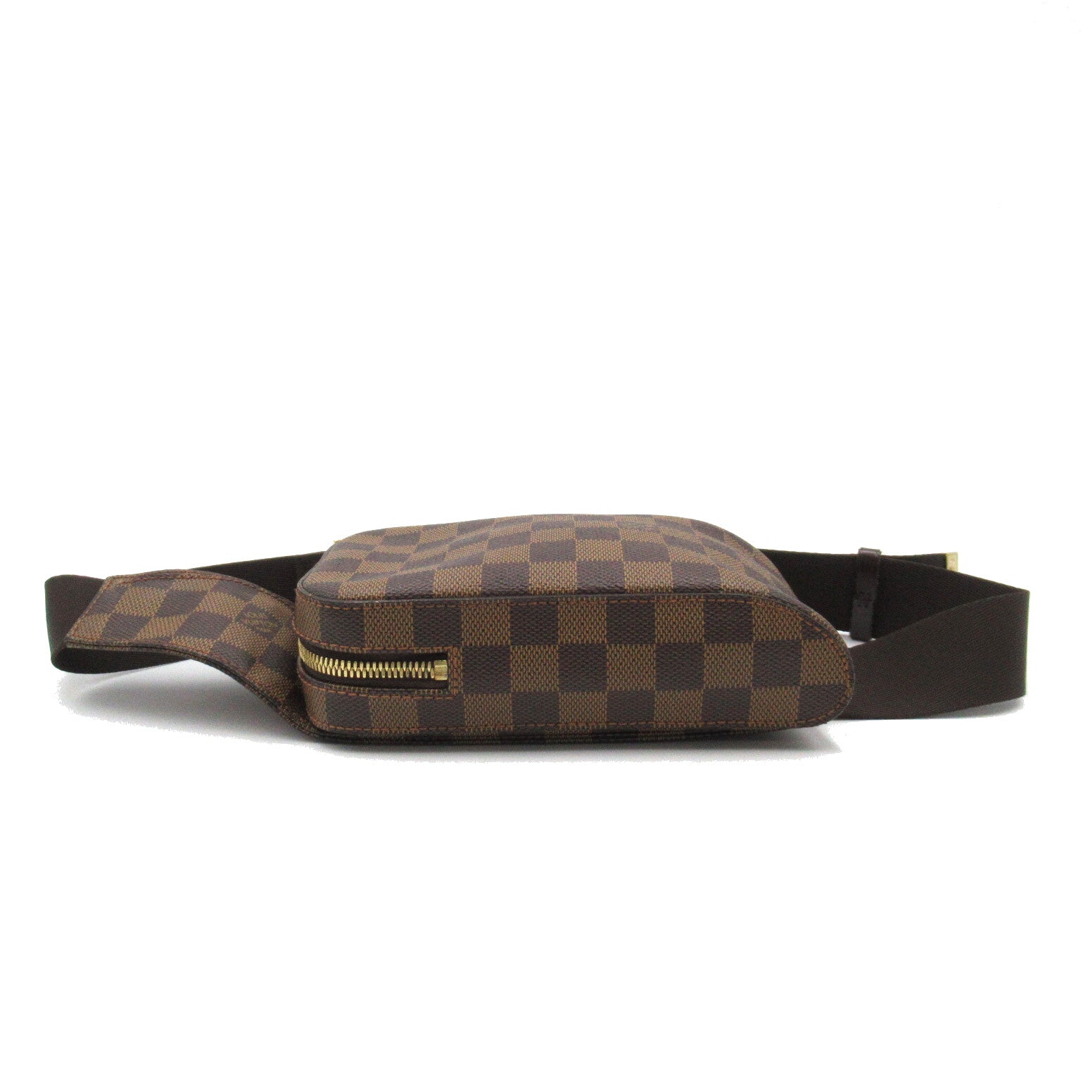 LOUIS VUITTON Damier Geronimos金扣腰包啡色
