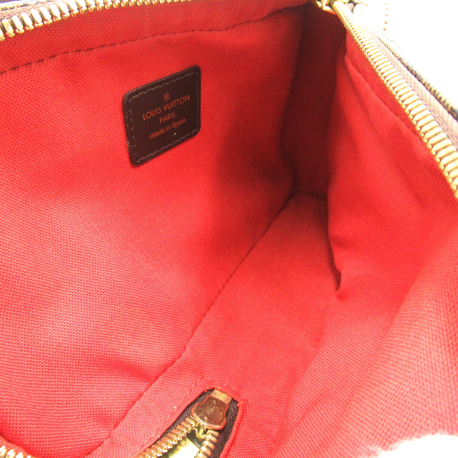 LOUIS VUITTON Damier Geronimos金扣腰包啡色