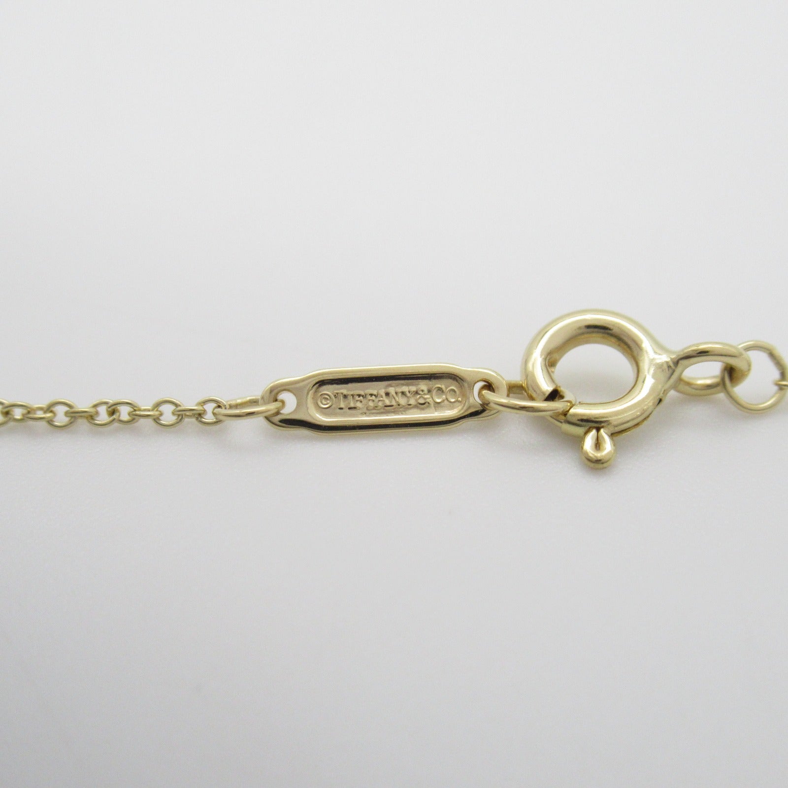 TIFFANY＆CO 18K黃金Notes Circle Necklace項鍊