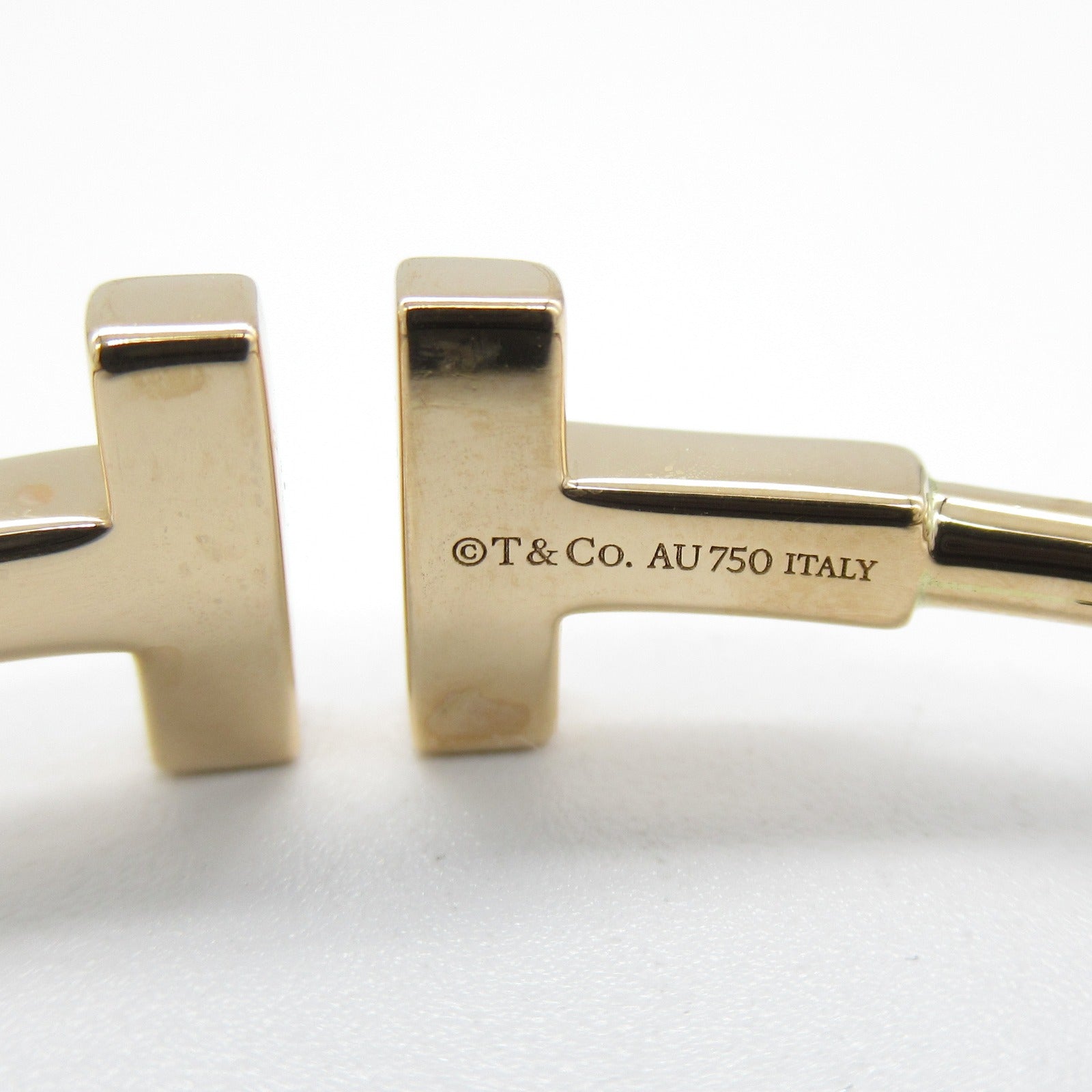 TIFFANY＆CO 18K玫瑰金T Wire Bracelet手鐲