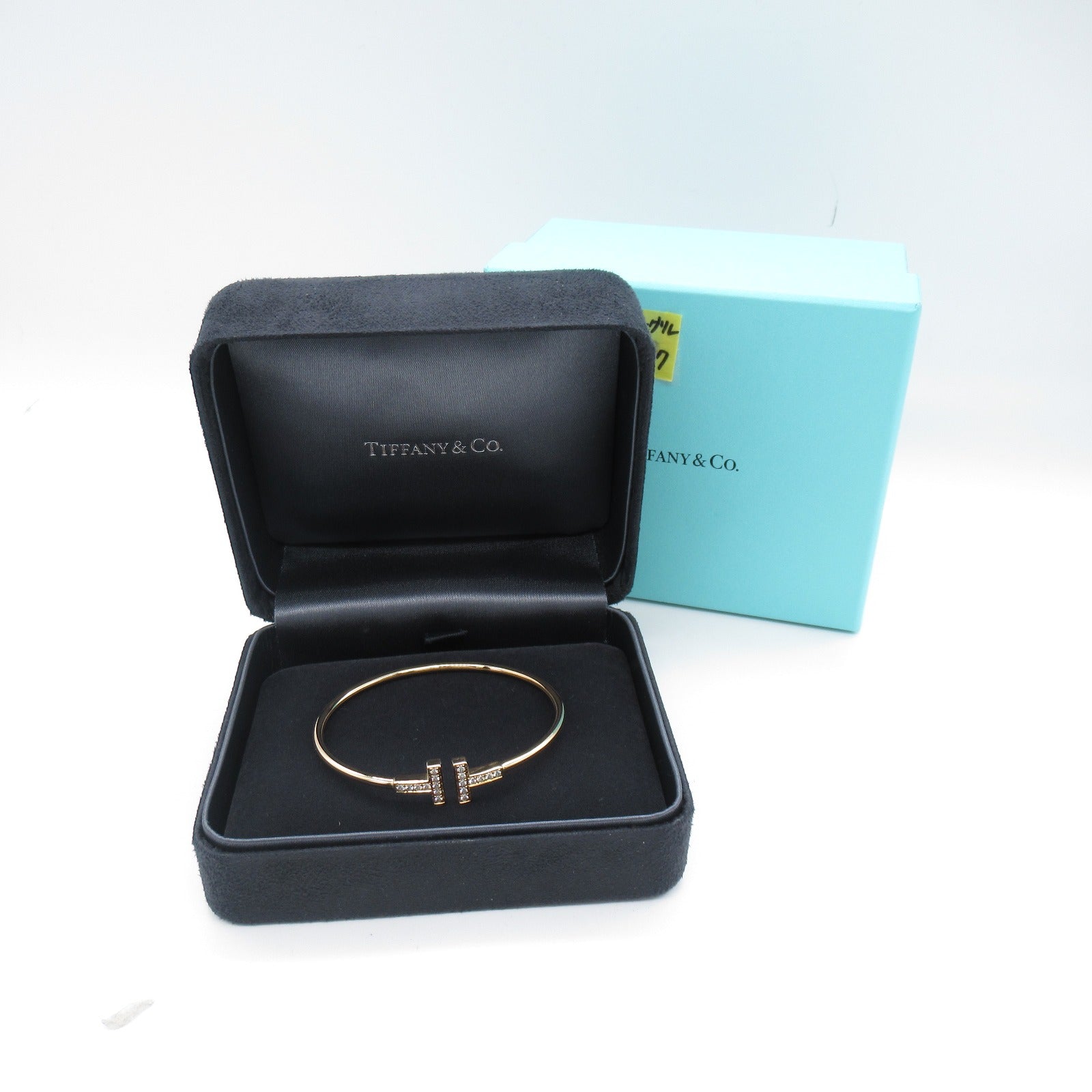 TIFFANY＆CO 18K玫瑰金T Wire Bracelet手鐲