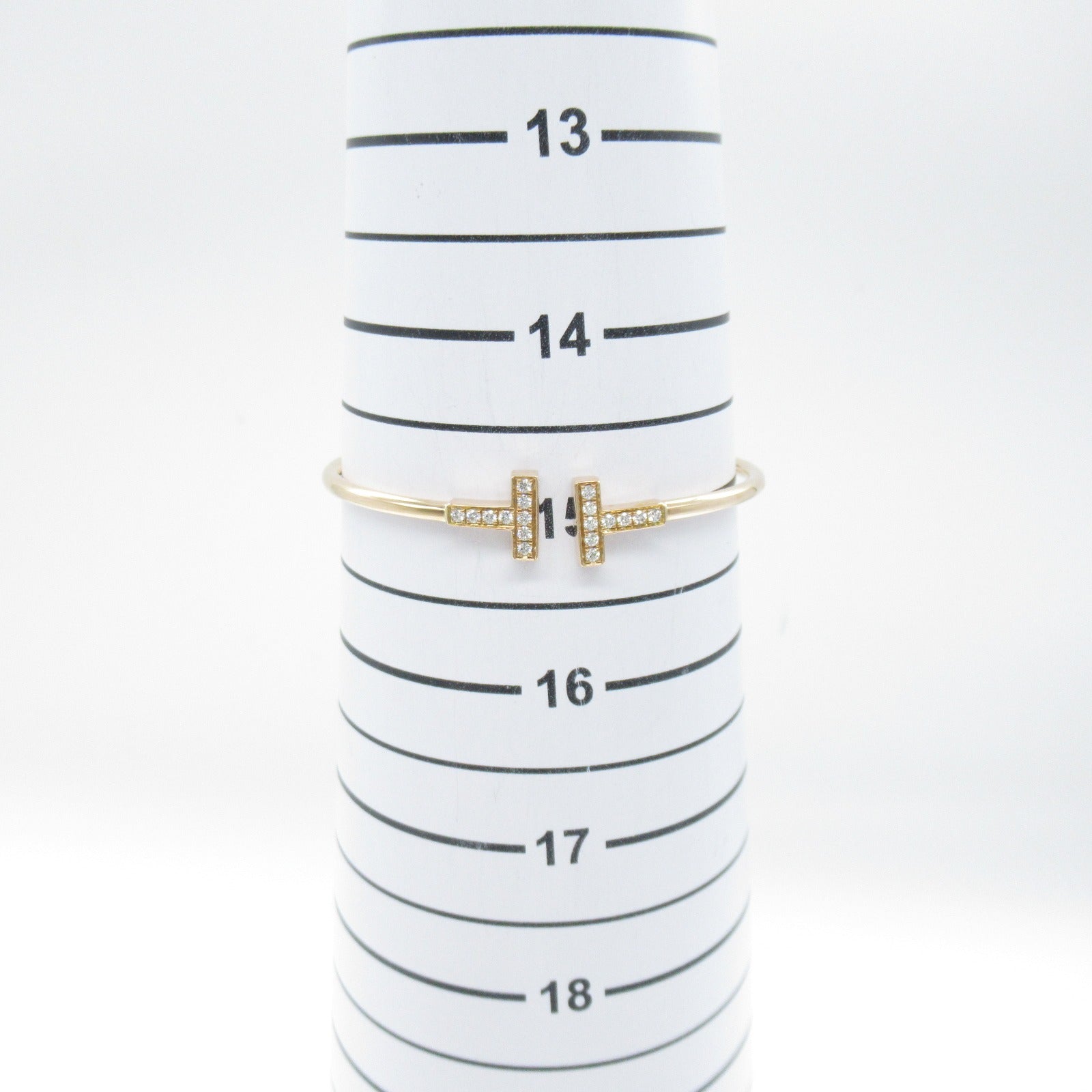 TIFFANY＆CO 18K玫瑰金T Wire Bracelet手鐲