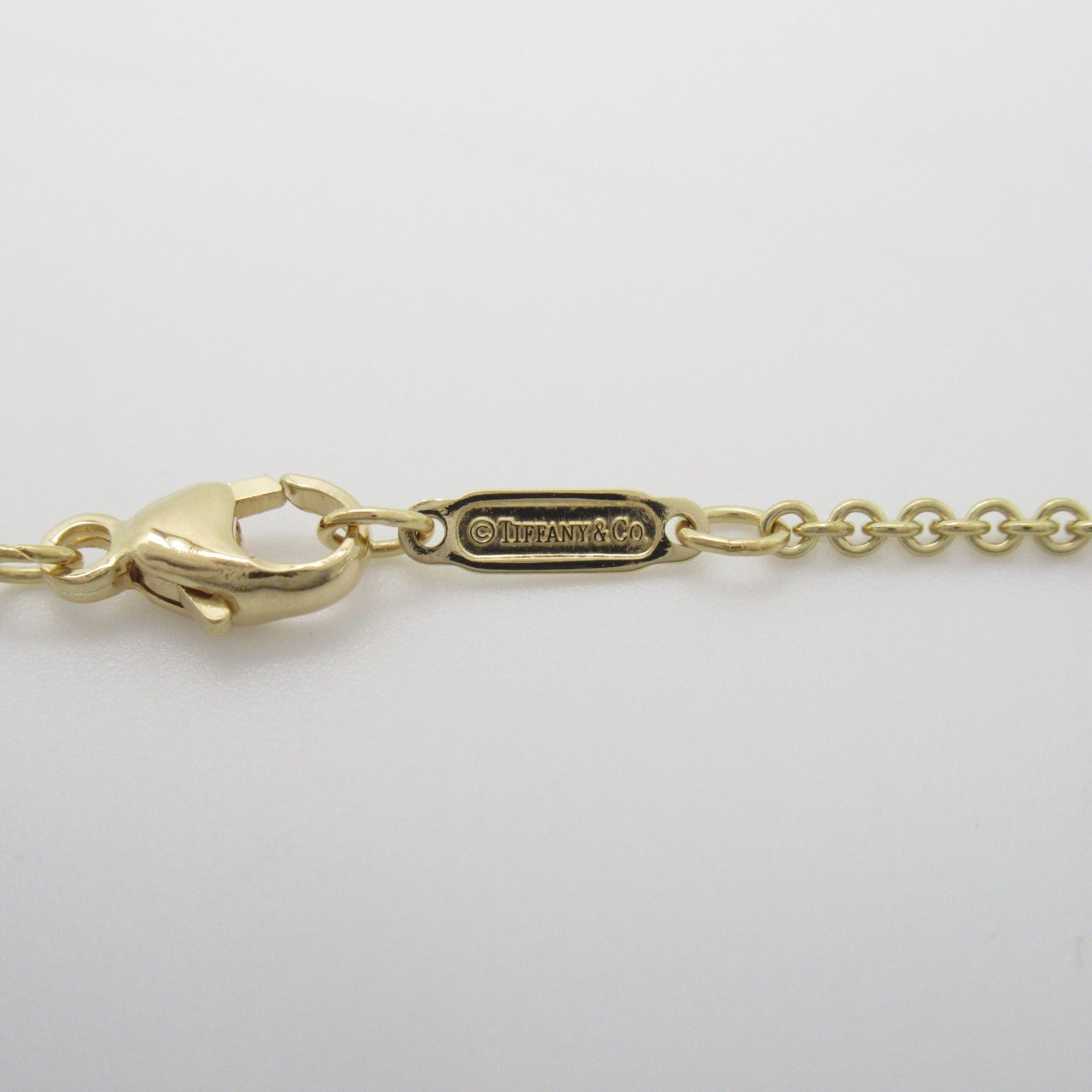 TIFFANY＆CO 18K黃金Padlock Necklace項鍊