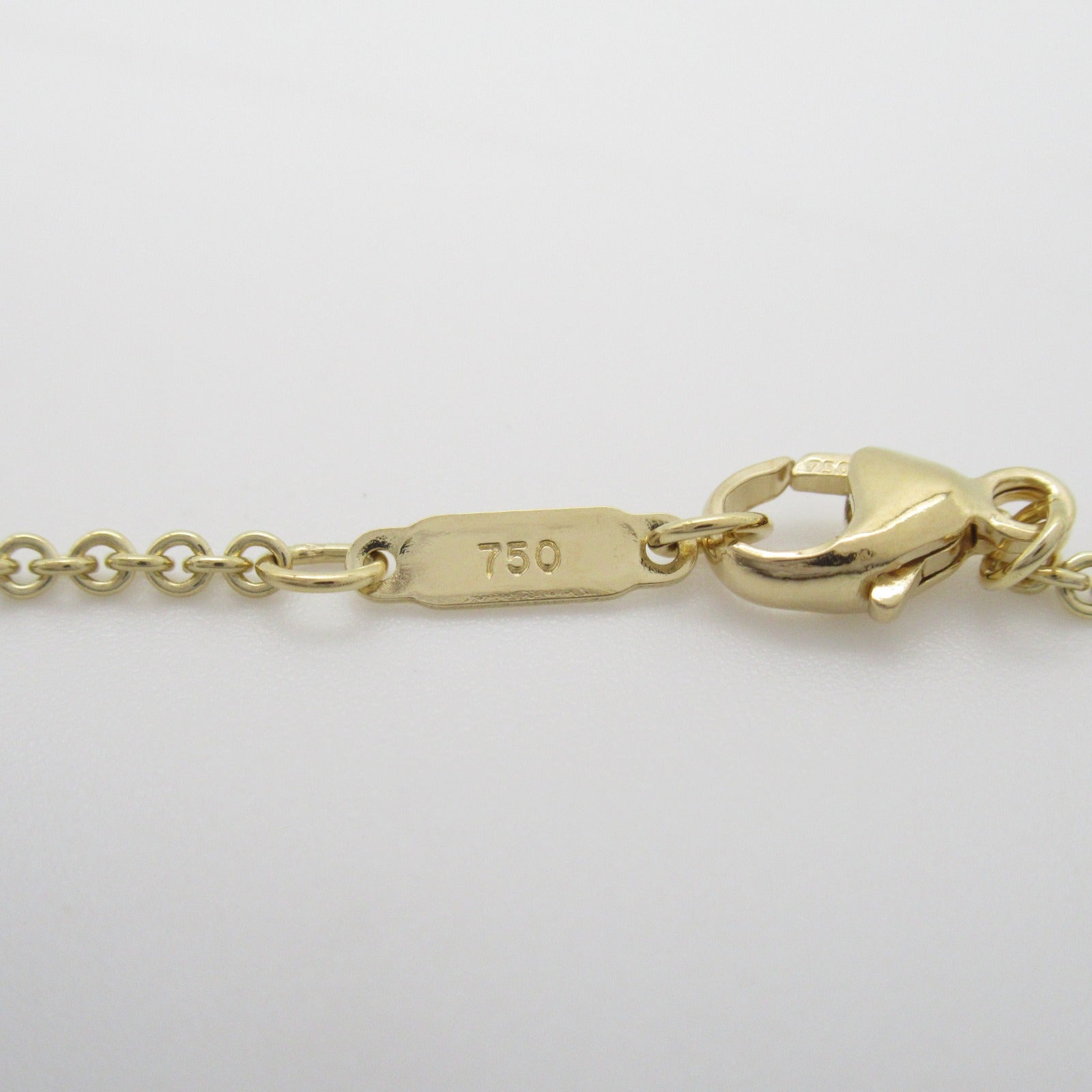 TIFFANY＆CO 18K黃金Padlock Necklace項鍊