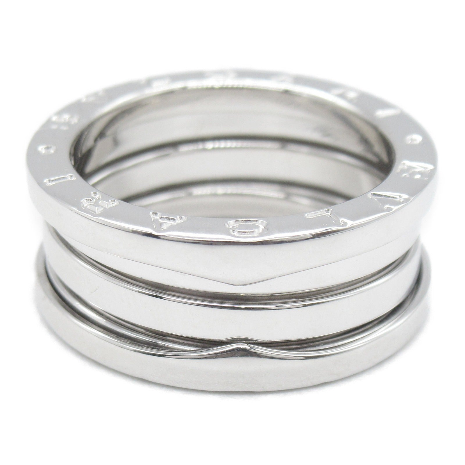 BVLGARI 18K白金B.zero1 Ring戒指Bvlgari#53/US#6.25