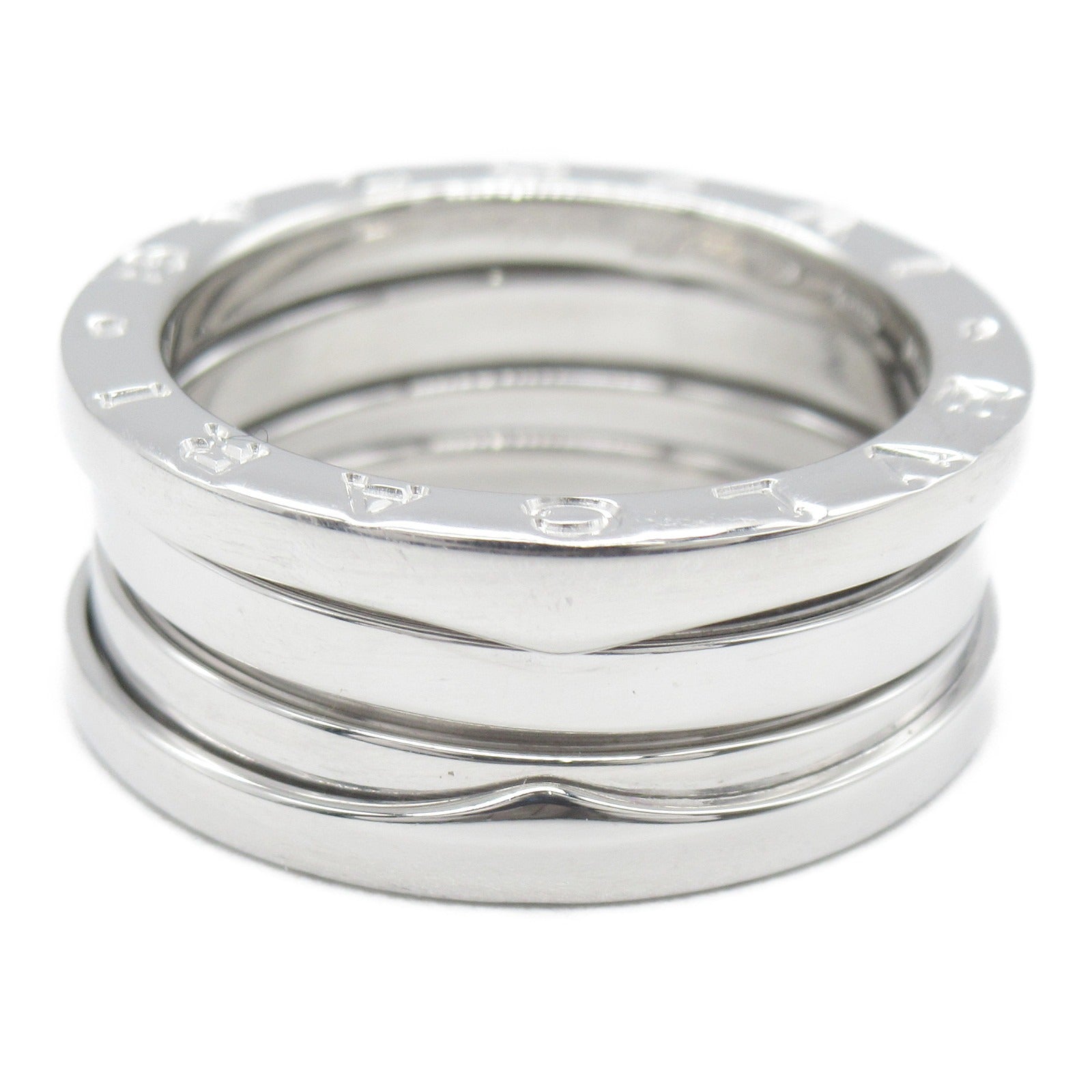 BVLGARI 18K白金B.zero1 Ring戒指Bvlgari#53/US#6.25