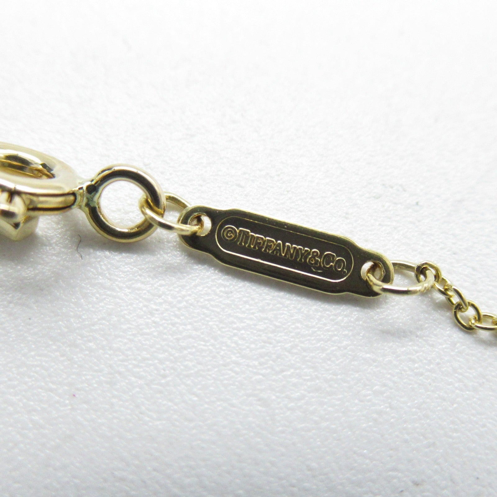 TIFFANY＆CO 18K黃金T Smile Small Necklace項鍊