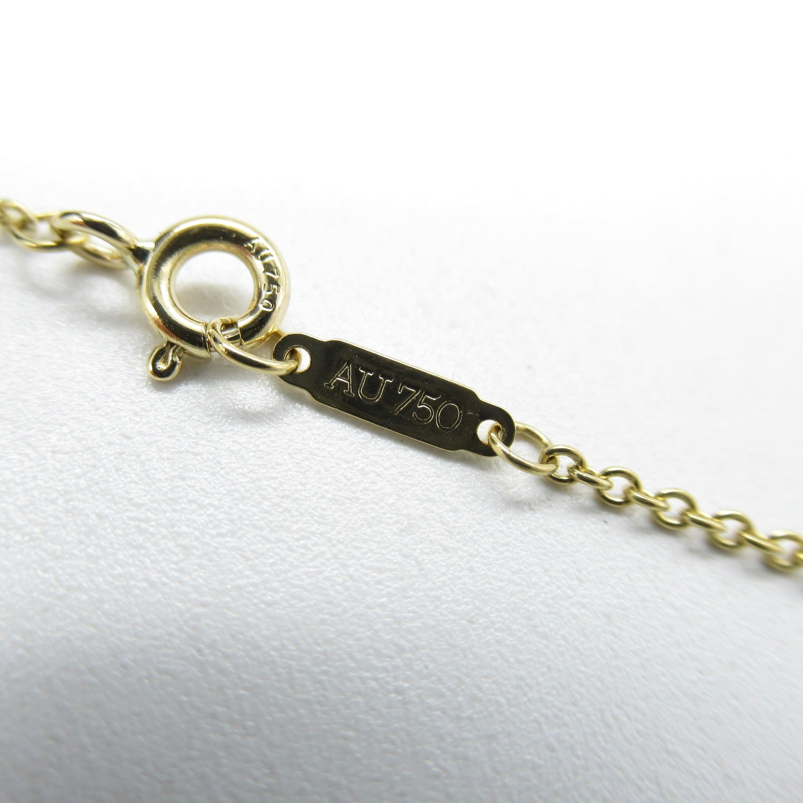 TIFFANY＆CO 18K黃金T Double Chain Bracelet手鏈