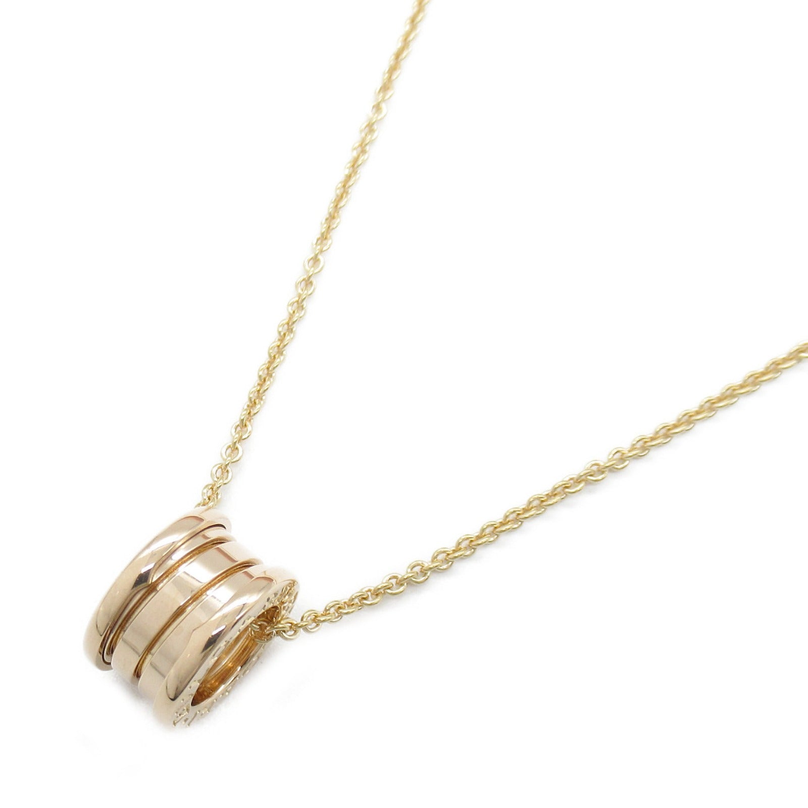 BVLGARI 18K玫瑰金B.zero1 Necklace項鍊