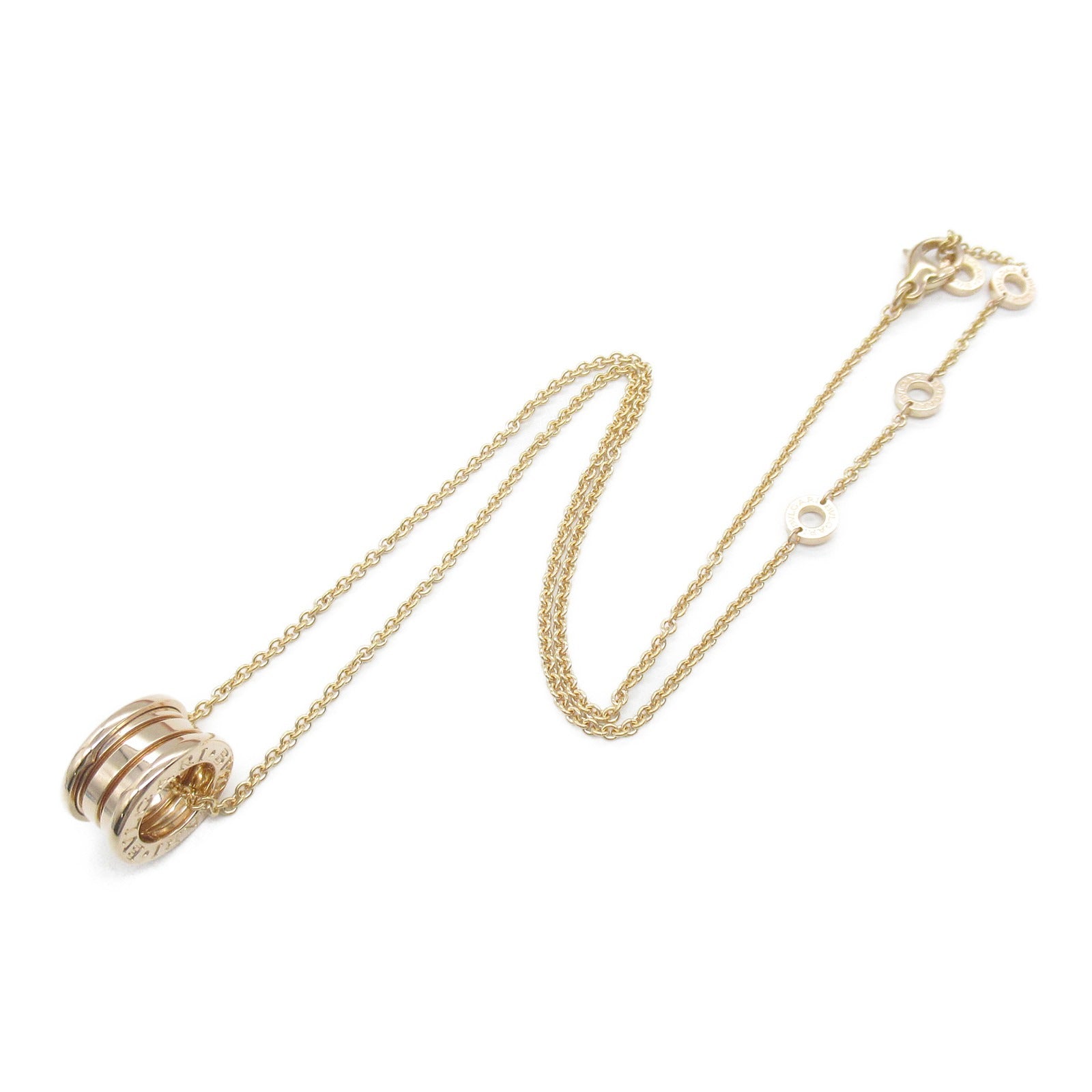 BVLGARI 18K玫瑰金B.zero1 Necklace項鍊