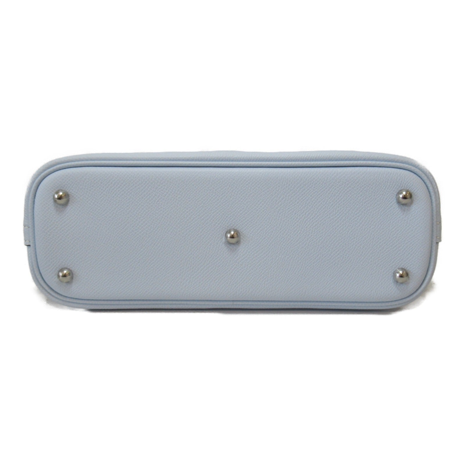 HERMES [Sharp discount] Epsom leather Bolide1923 25㎝ silver buckle handle shoulder bag dual-use bag Bleu Brume/blue