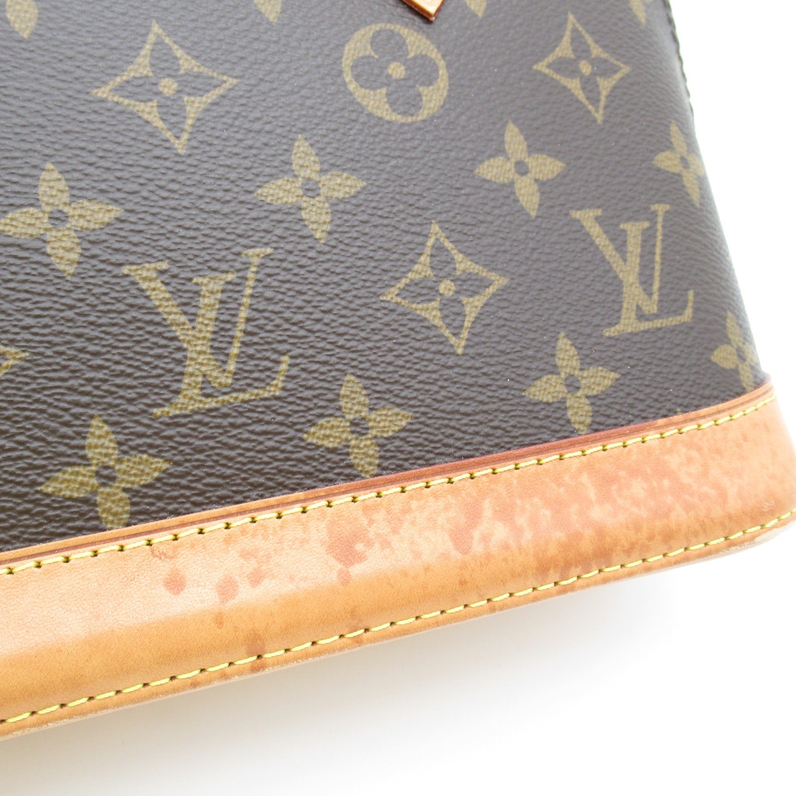 LOUIS VUITTON Monogram Alma BB手挽肩背兩用袋啡色