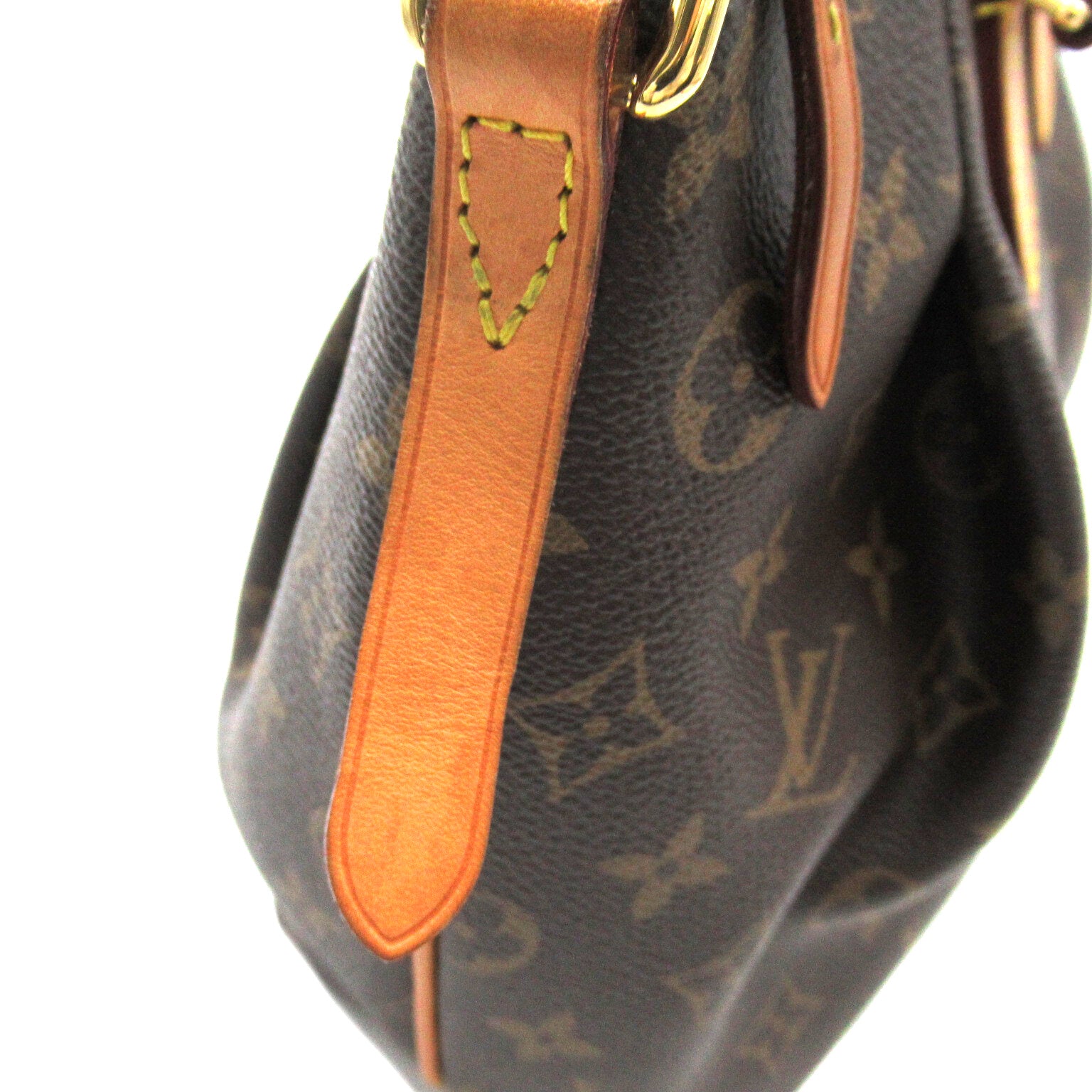 LOUIS VUITTON Monogram Turenne PM手挽肩背兩用袋啡色