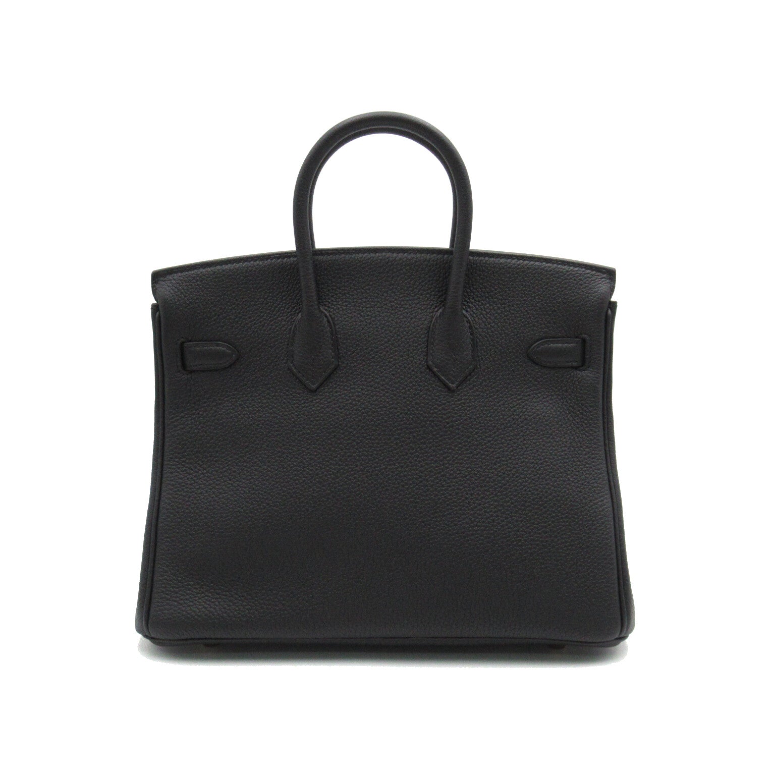HERMES Togo皮革Birkin 25金扣手挽袋黑色