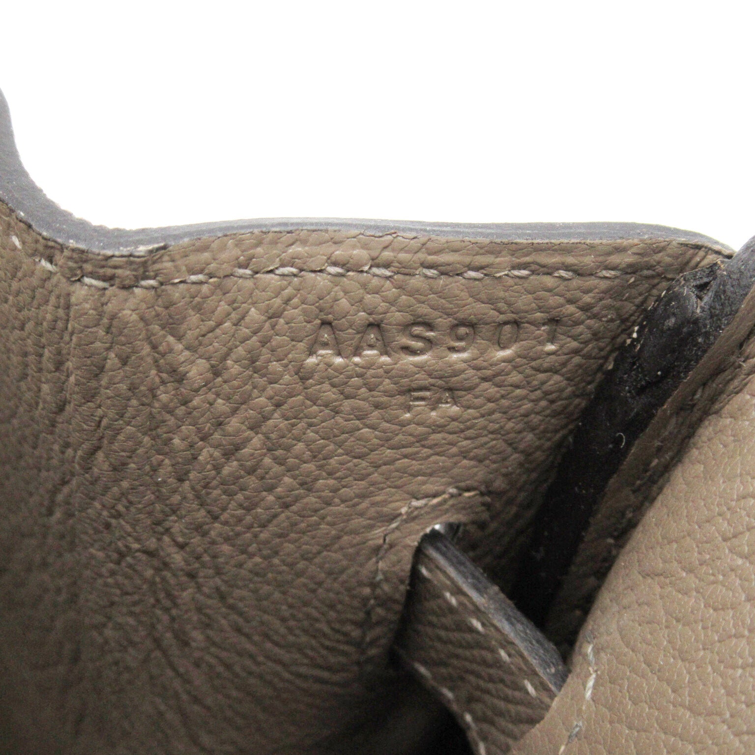 HERMES 【激減優惠】Epsom皮革Birkin 30銀扣手挽袋灰色