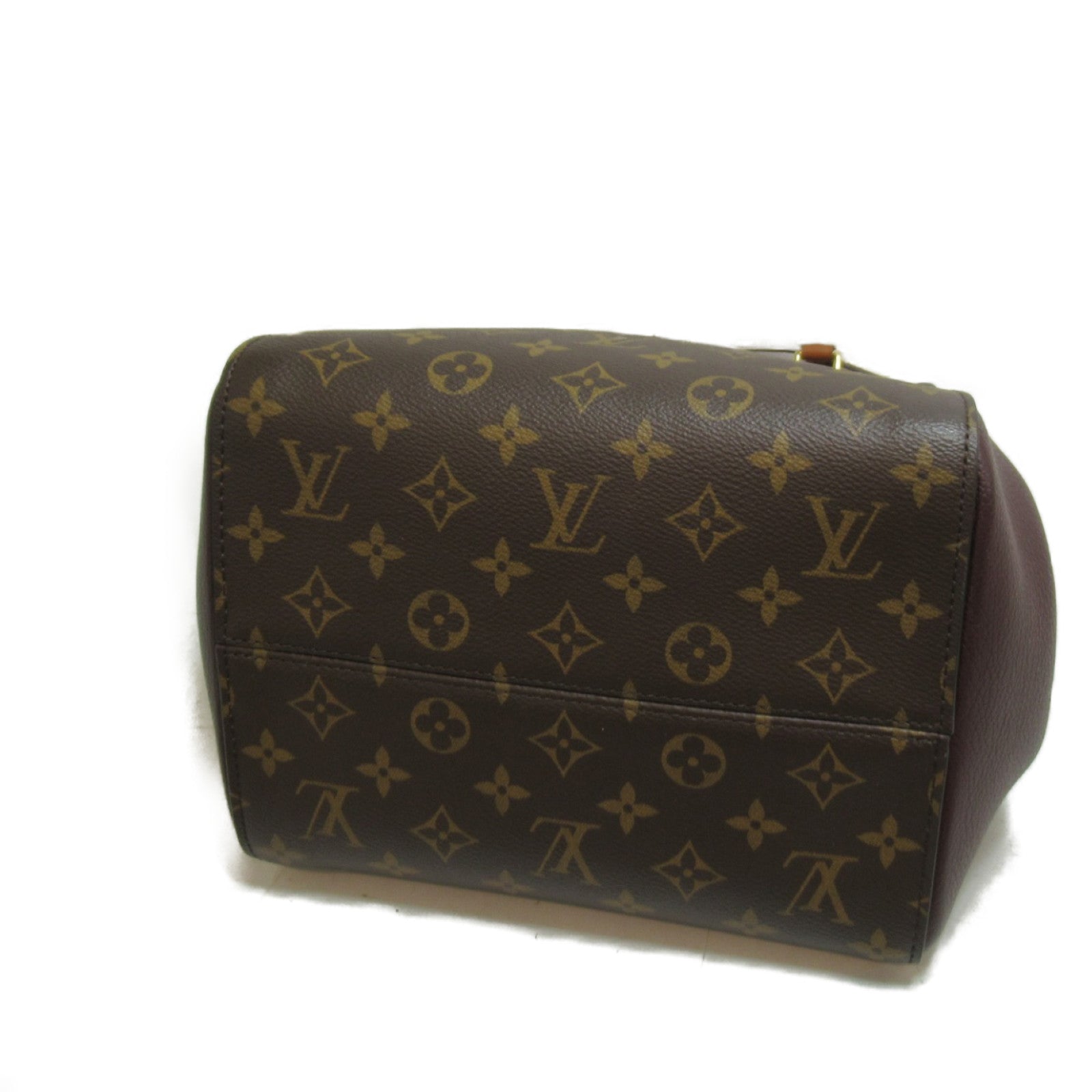 LOUIS VUITTON Monogram Fold Tote MM手挽肩背兩用袋啡色