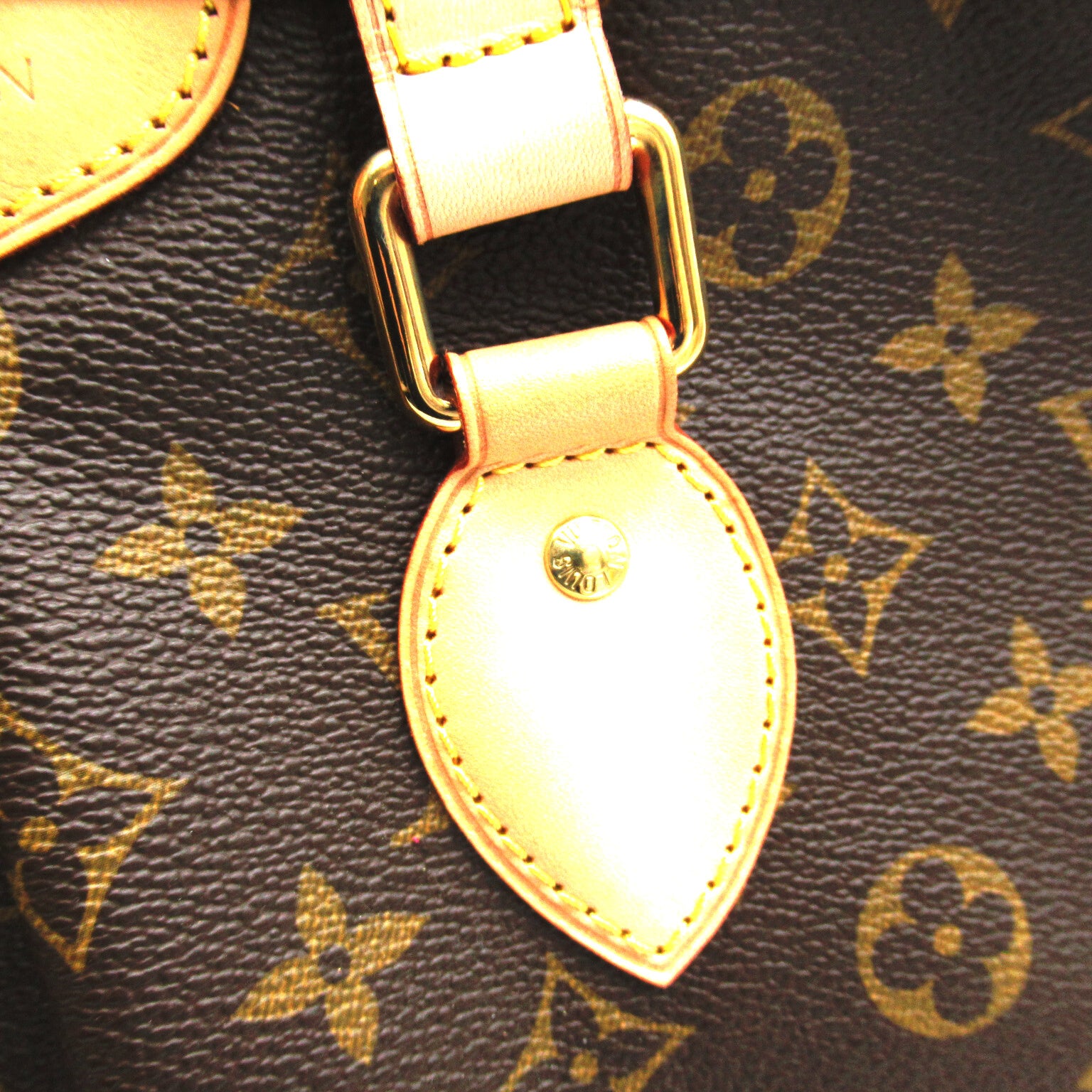 LOUIS VUITTON Monogram Palermo PM 金扣手挽肩背兩用袋啡色