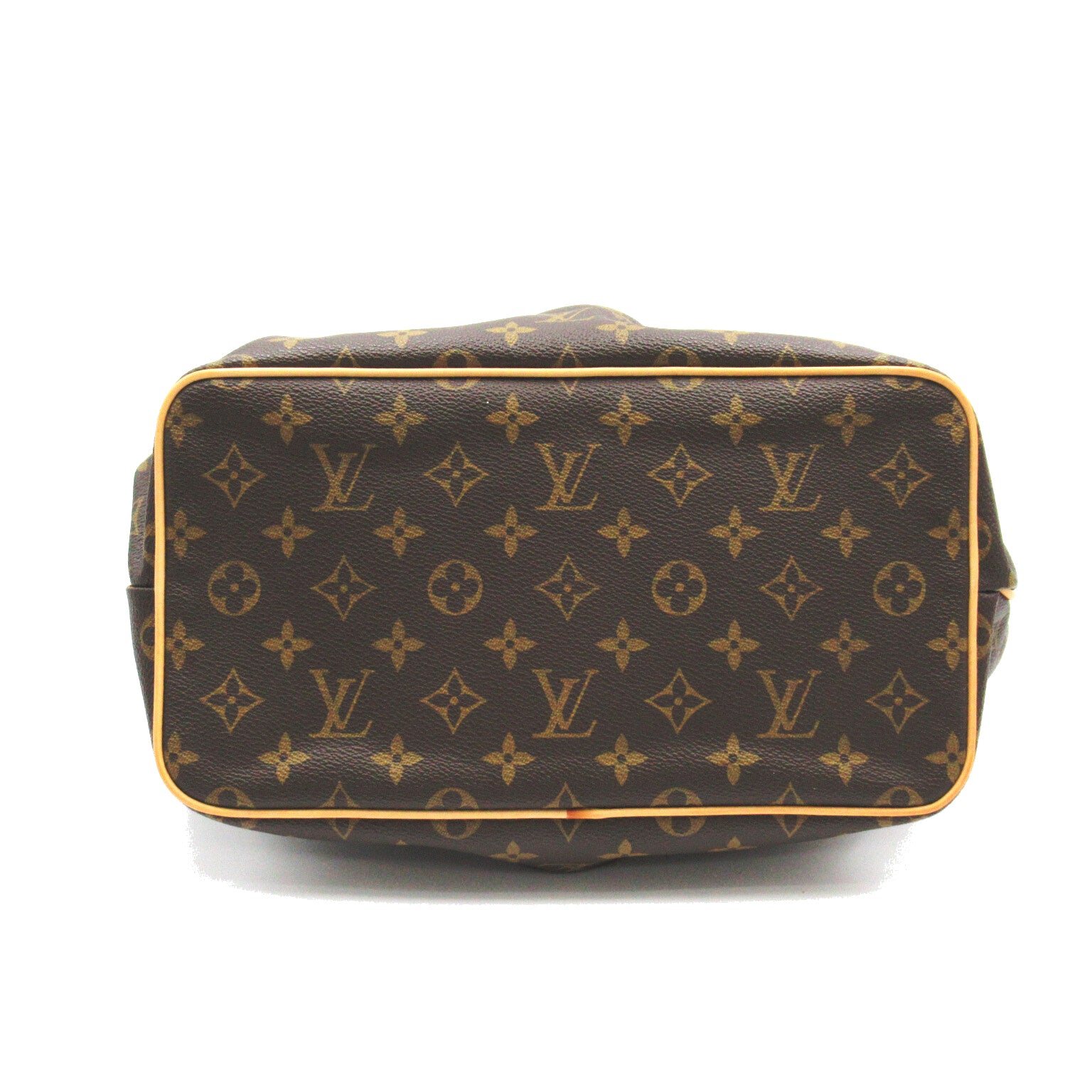 LOUIS VUITTON Monogram Palermo PM 金扣手挽肩背兩用袋啡色