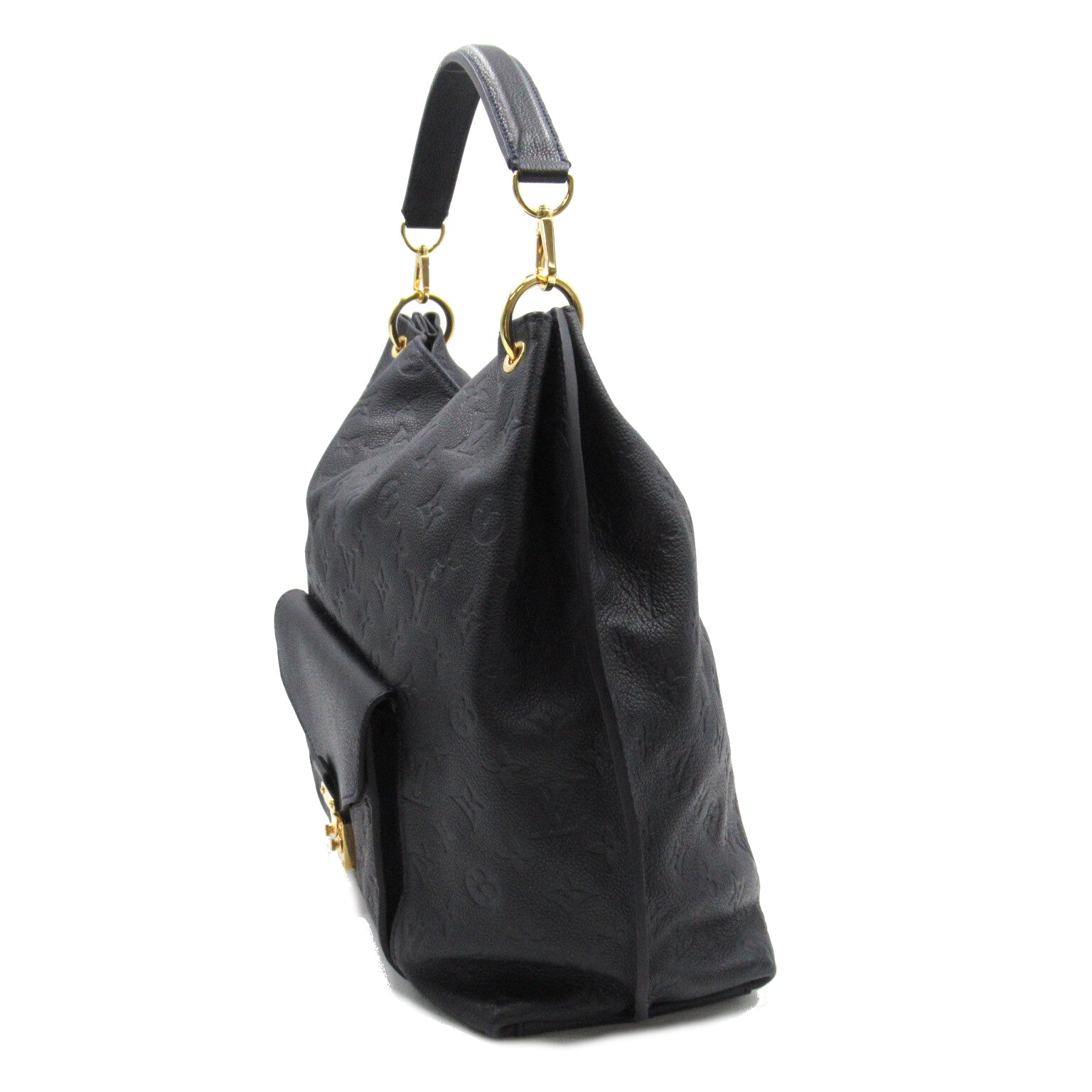 LOUIS VUITTON Monogram Empreinte Metis手挽肩背兩用袋Noir/黑色