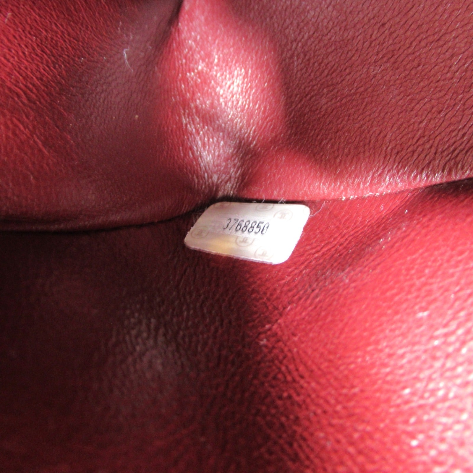 CHANEL 菱格羊皮皮革Chain Shoulder金扣肩背袋黑色