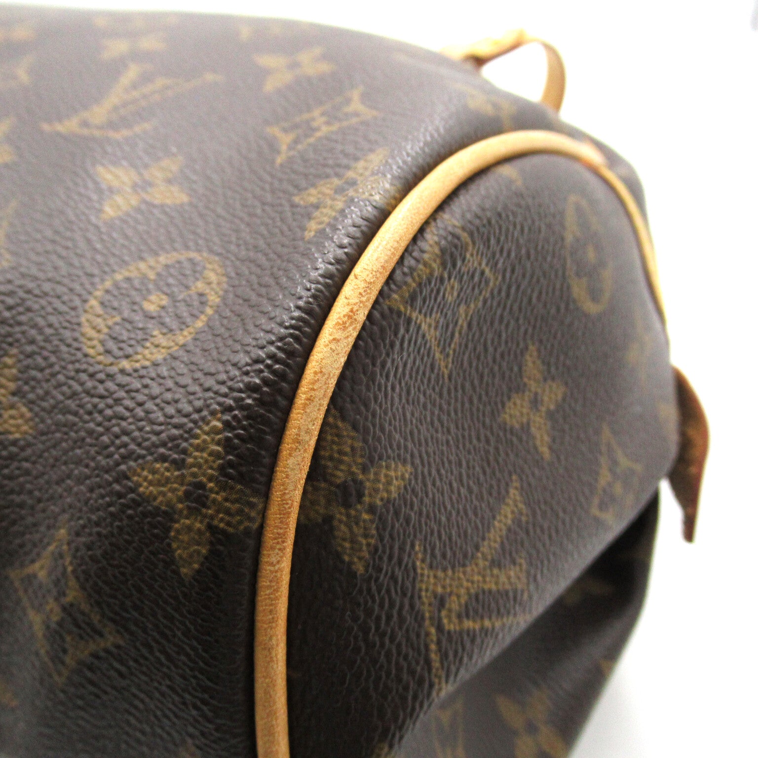 LOUIS VUITTON Monogram Montorgueil GM金扣肩背袋啡色