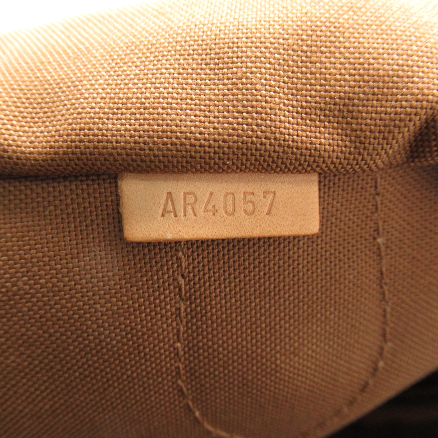 LOUIS VUITTON Monogram Montorgueil GM金扣肩背袋啡色