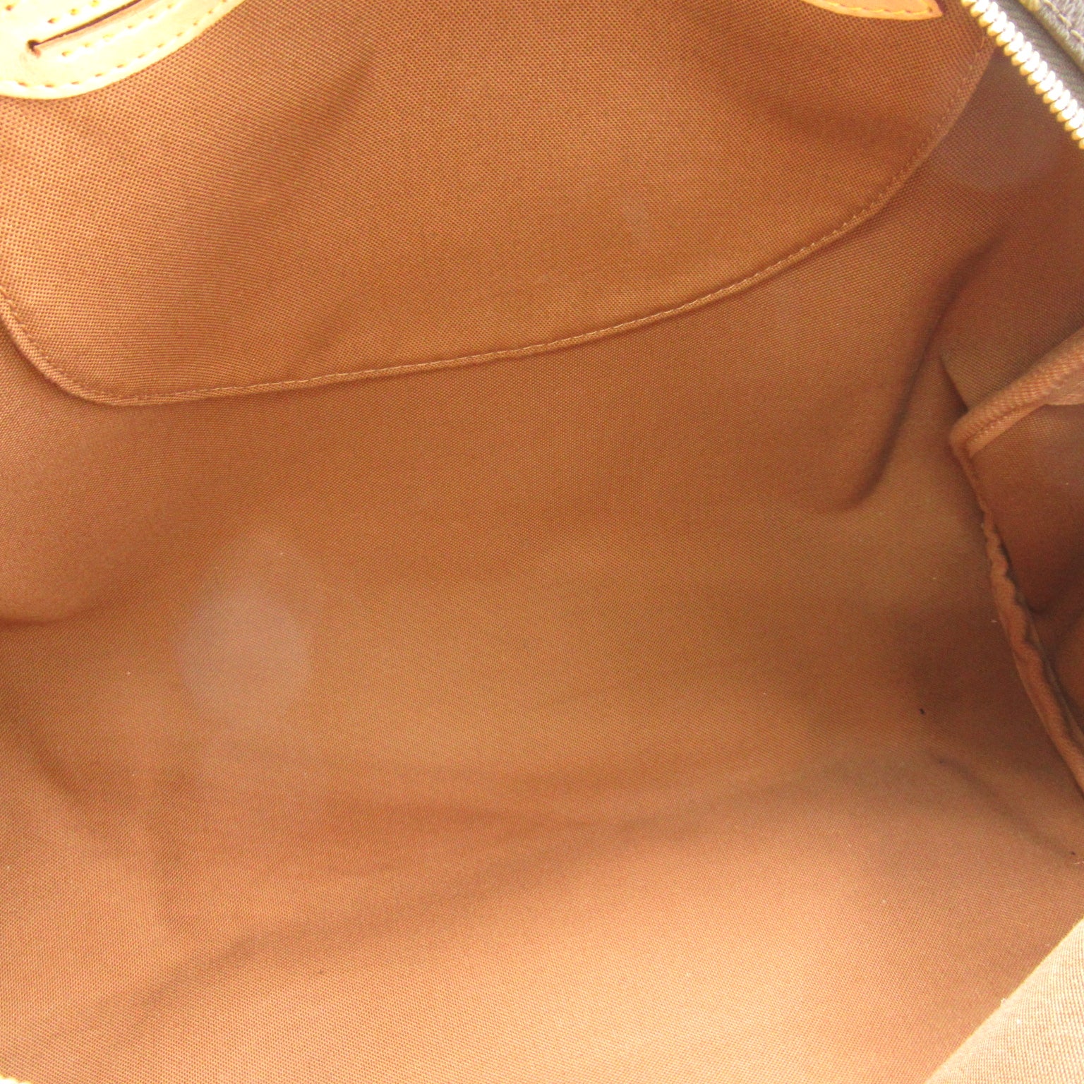 LOUIS VUITTON Monogram Montorgueil GM金扣肩背袋啡色