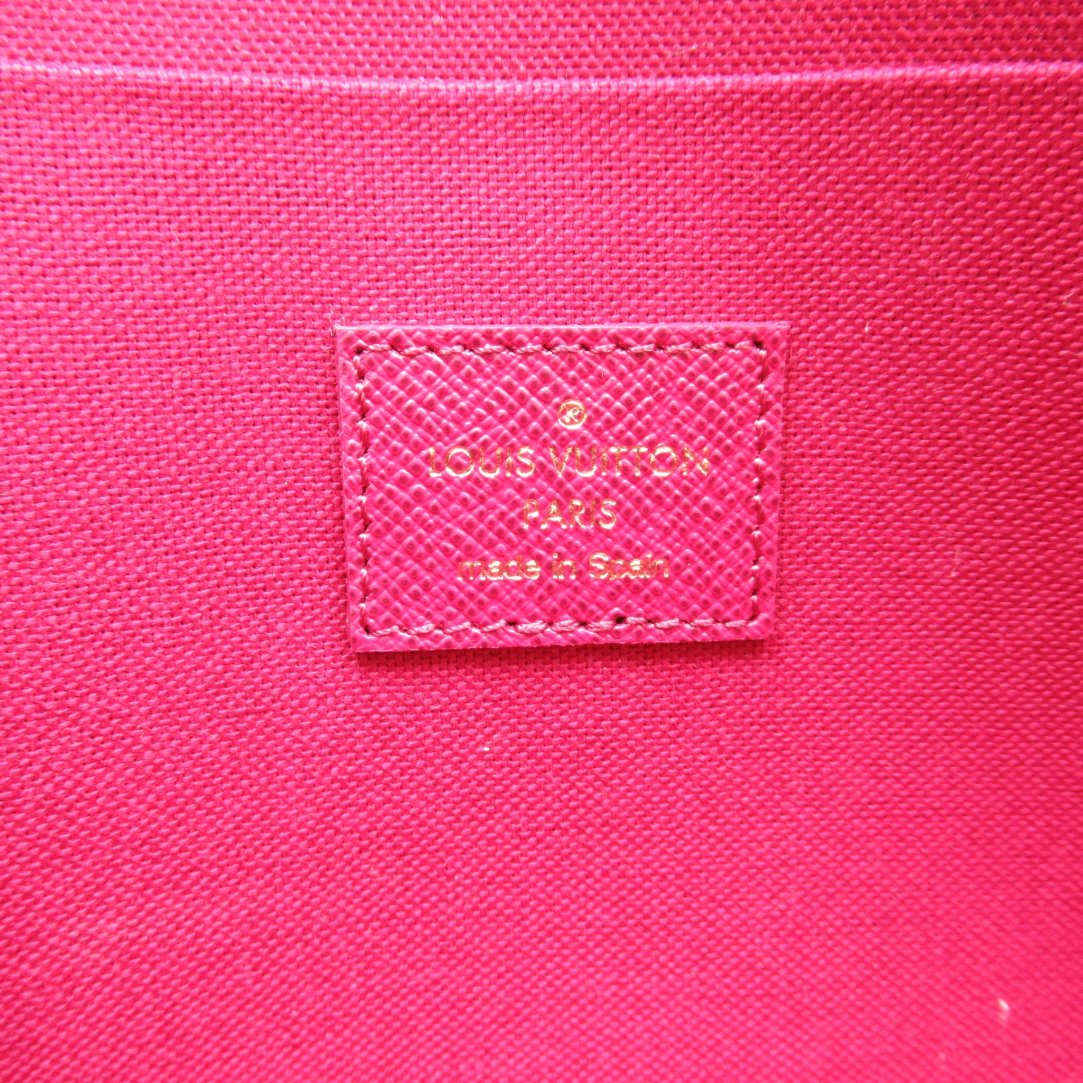 LOUIS VUITTON Monogram Felicie Pochette金扣肩背袋啡色