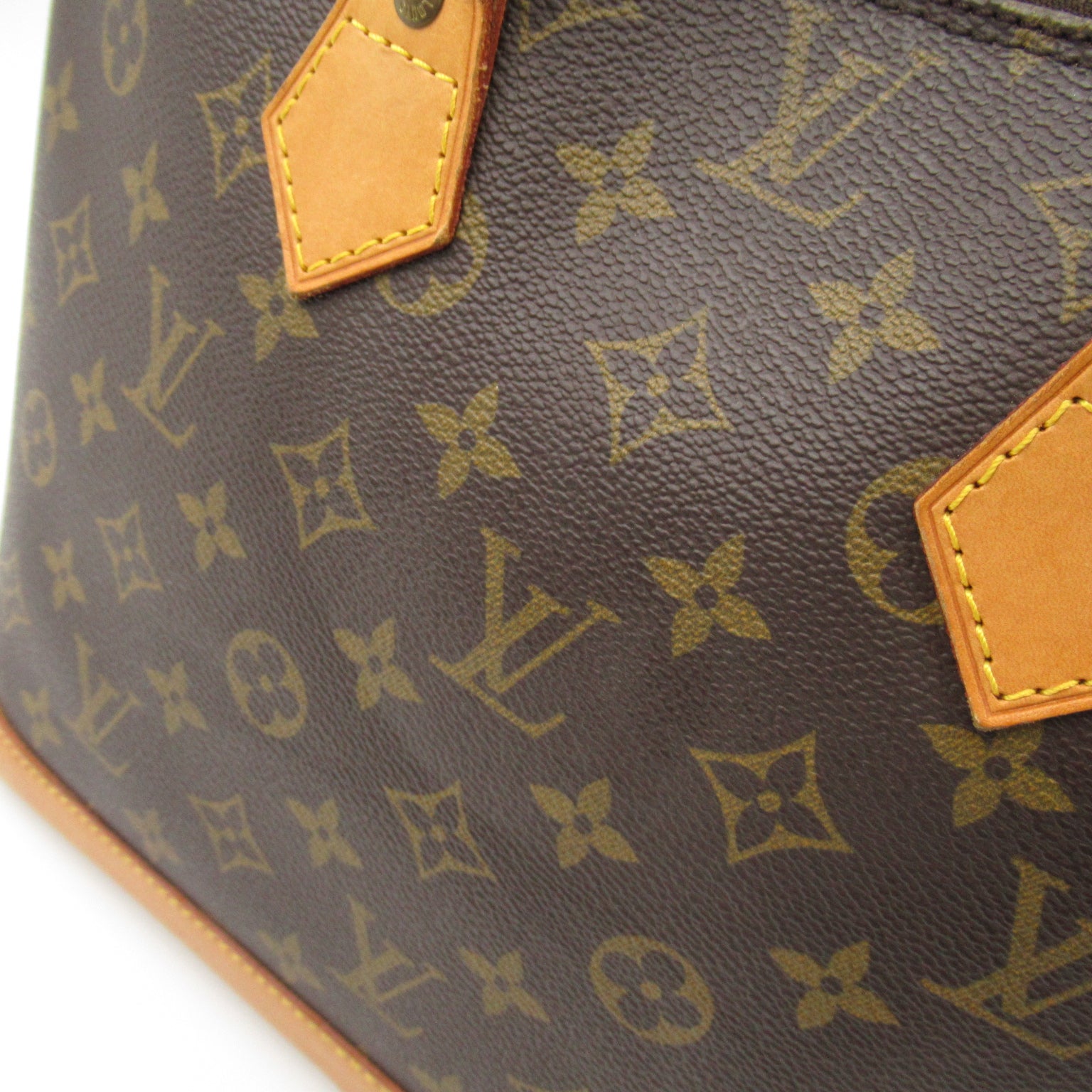 LOUIS VUITTON 【激減優惠】Monogram Alma金扣手挽袋啡色
