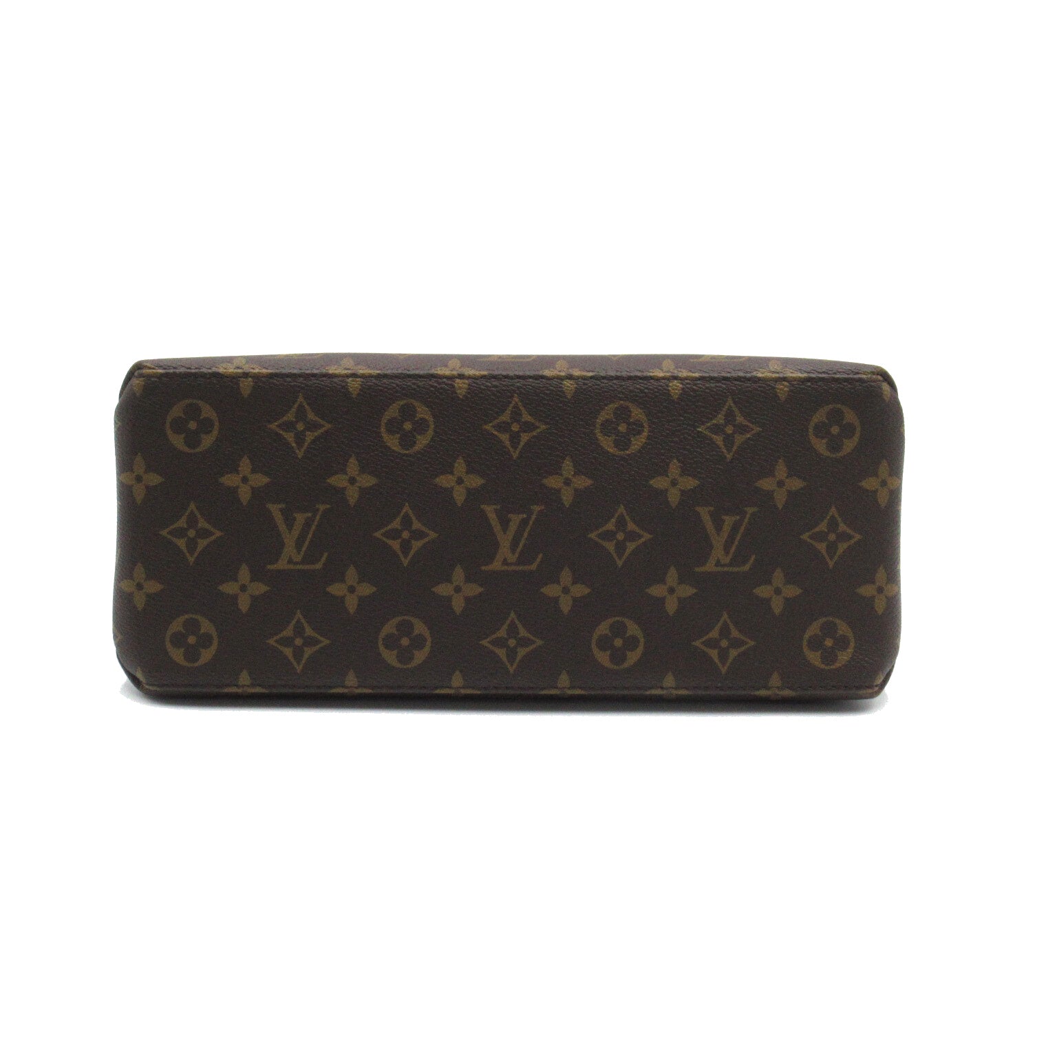 LOUIS VUITTON Monogram Petit Palais PM金扣手提袋啡色