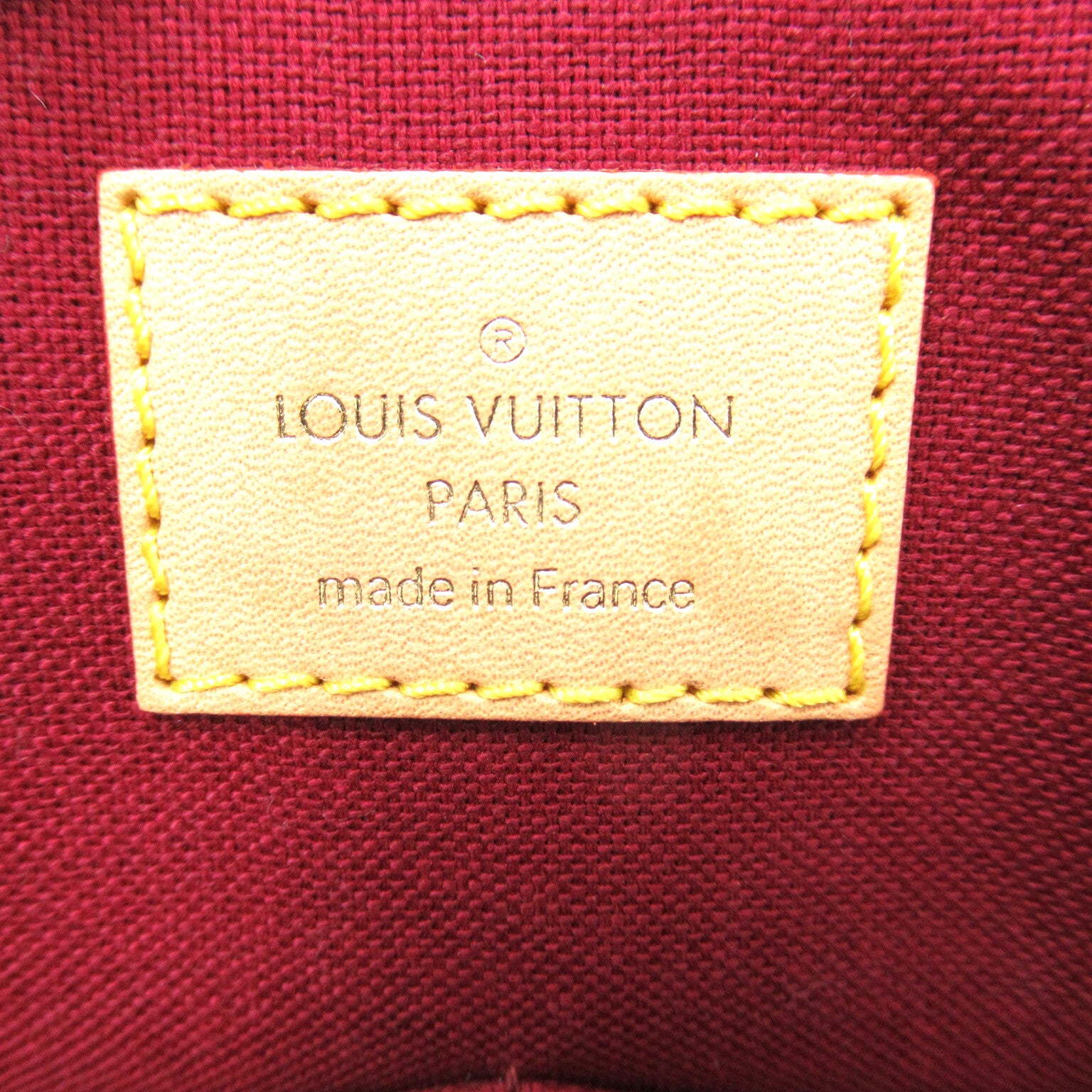 LOUIS VUITTON Monogram Petit Palais PM金扣手提袋啡色