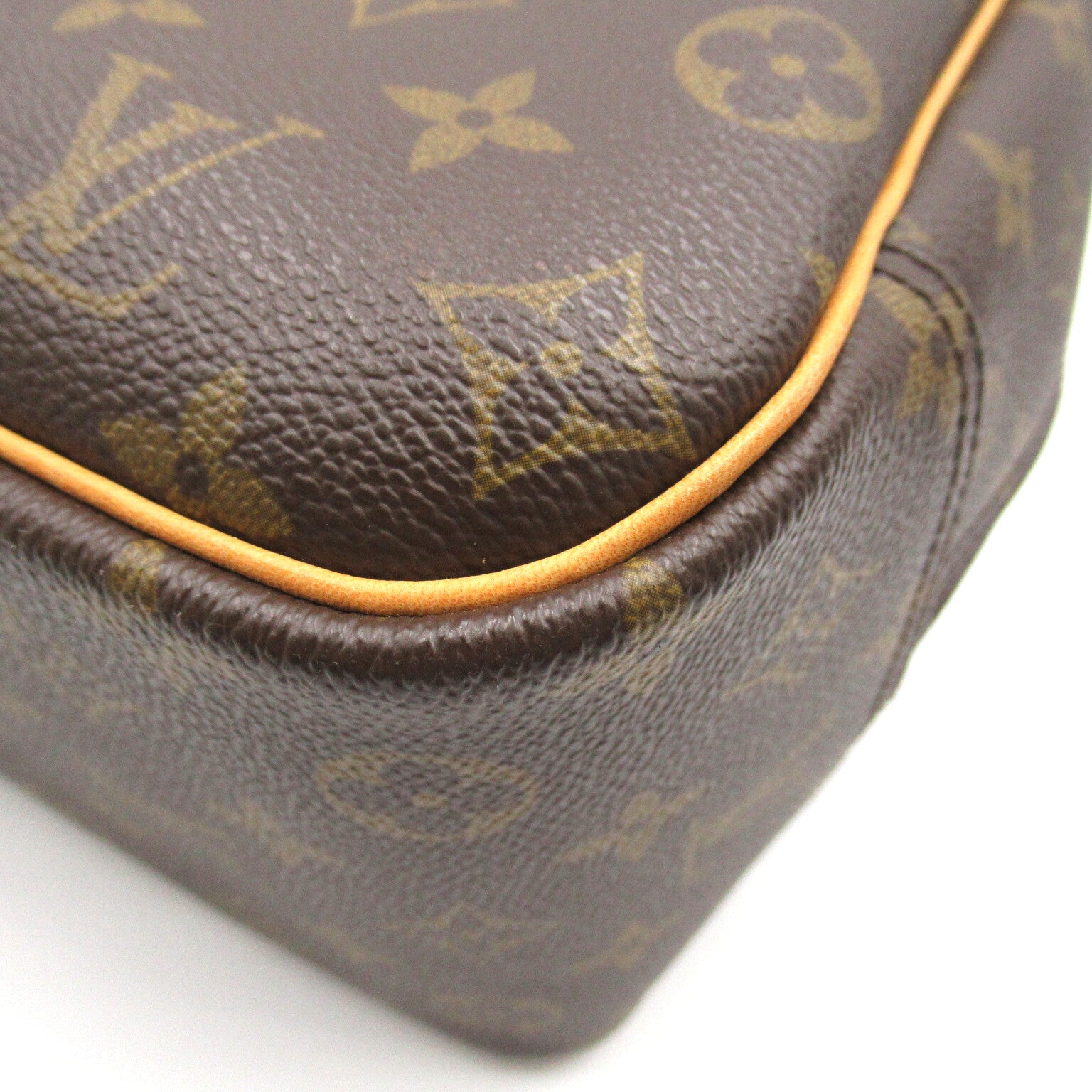 LOUIS VUITTON Monogram Deauville手挽袋啡色