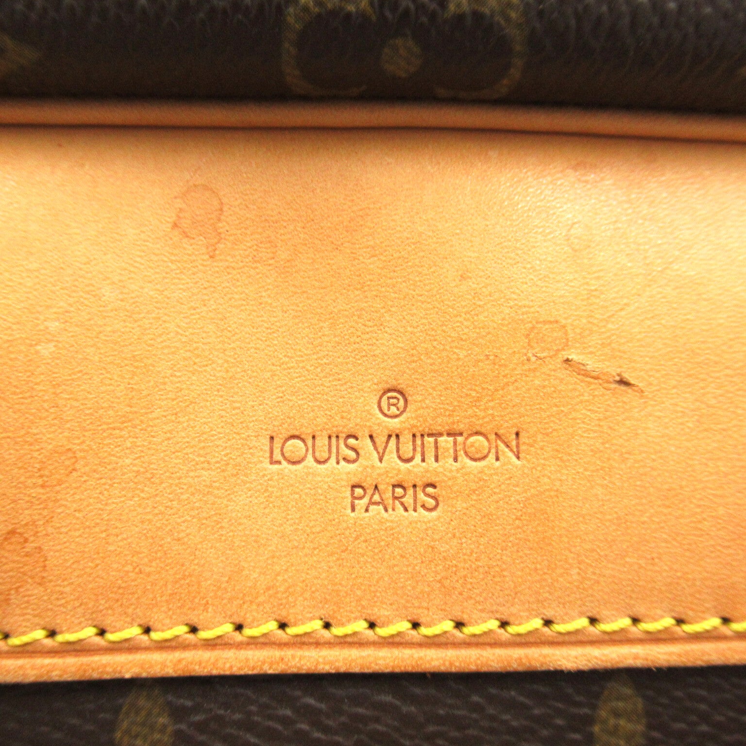 LOUIS VUITTON Monogram Deauville手挽袋啡色