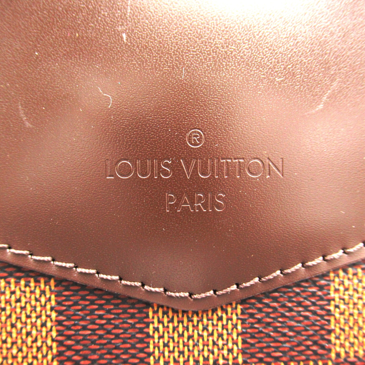 LOUIS VUITTON Damier Westminster GM金扣肩背袋啡色