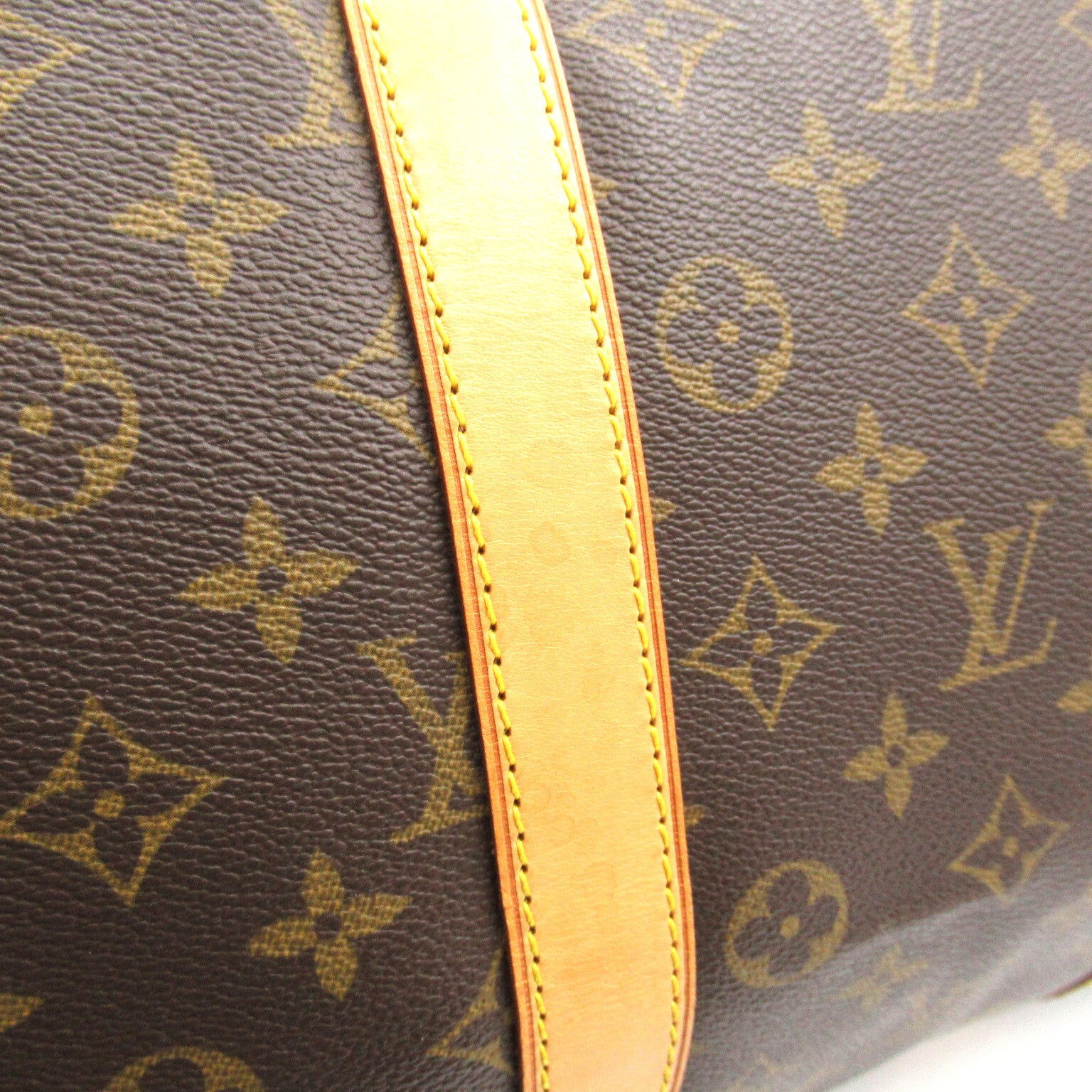 LOUIS VUITTON Monogram Keepall 55手挽袋/旅行袋啡色