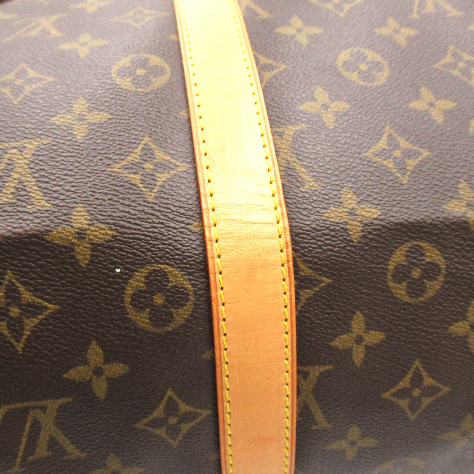 LOUIS VUITTON Monogram Keepall 55手挽袋/旅行袋啡色