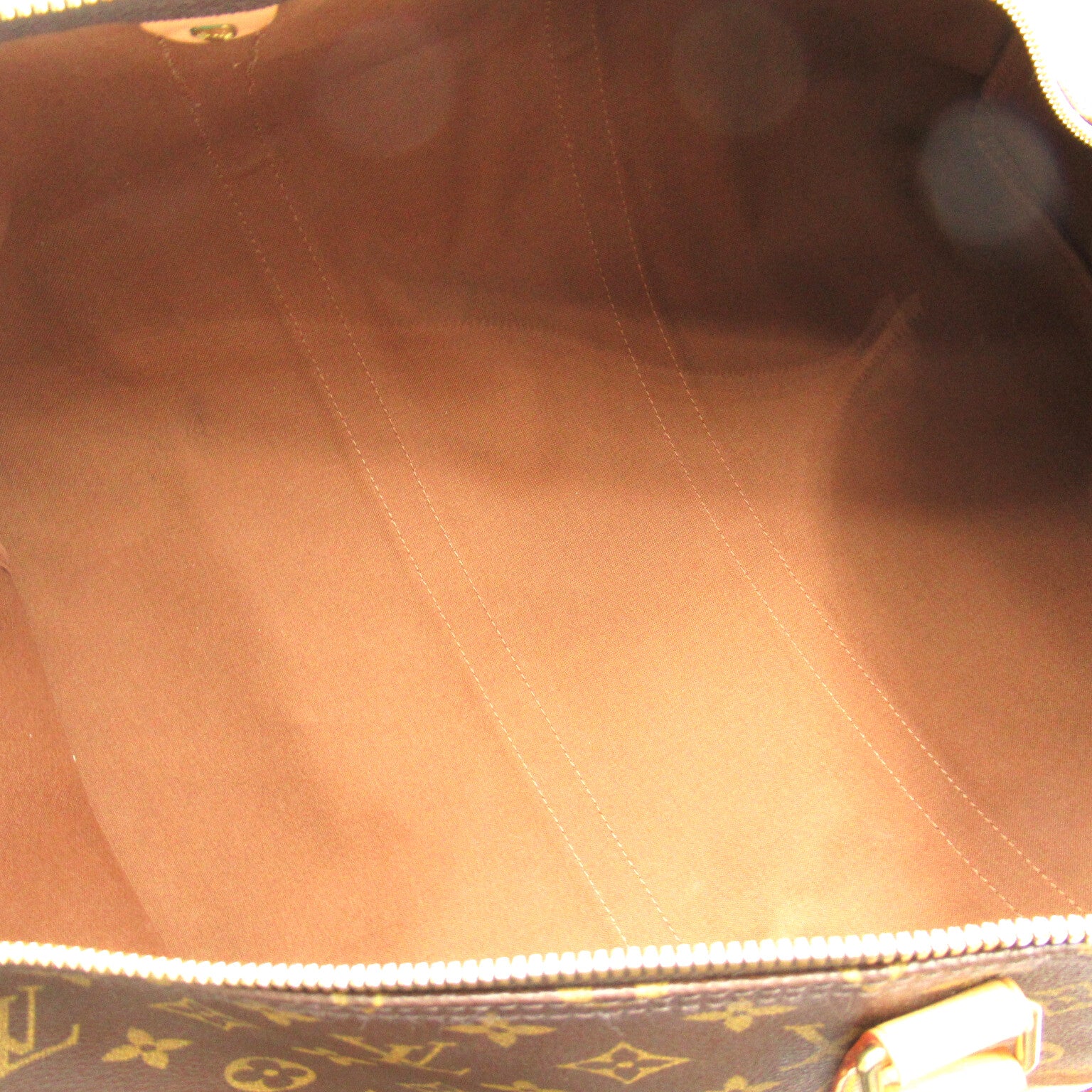 LOUIS VUITTON Monogram Keepall 55手挽袋/旅行袋啡色