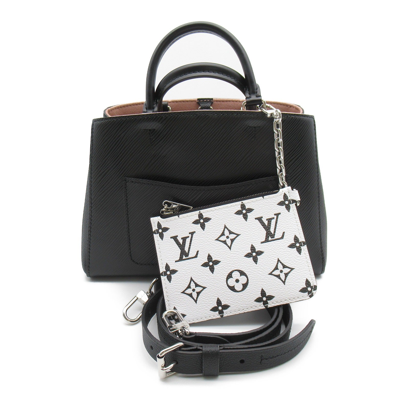 LOUIS VUITTON Epi Marelle BB手挽肩背兩用袋Noir/黑色