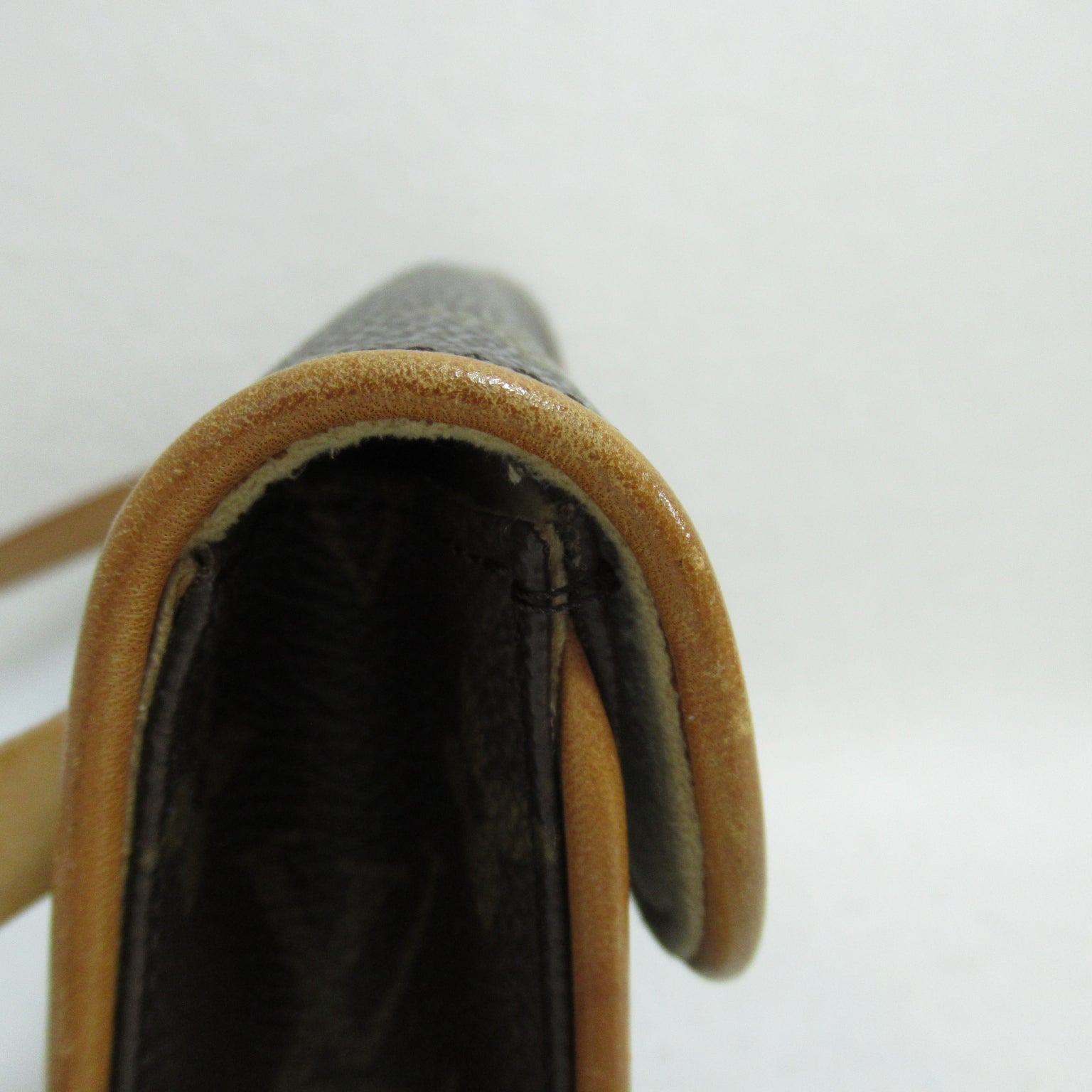 LOUIS VUITTON Monogram Pochette Florentine S腰包啡色