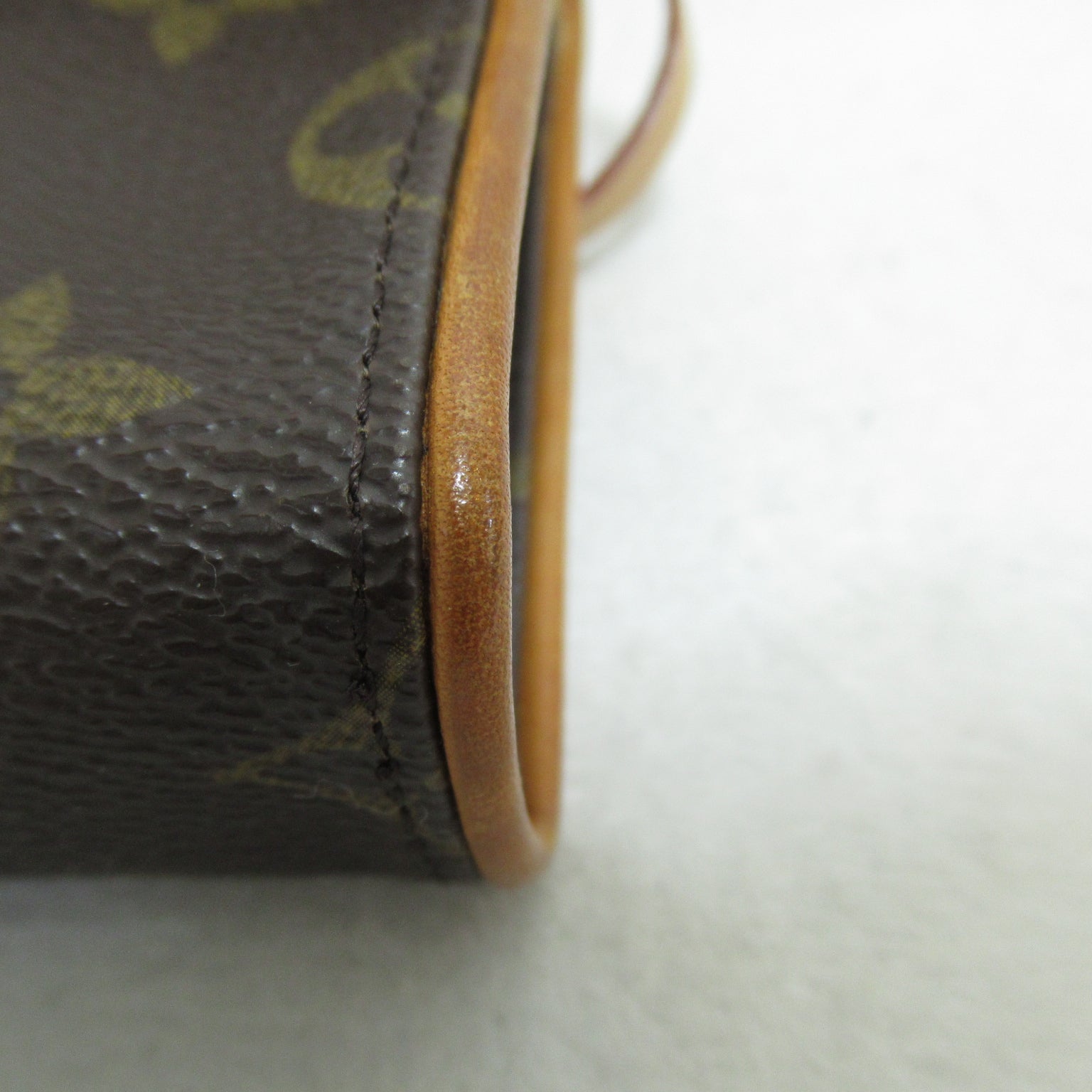 LOUIS VUITTON Monogram Pochette Florentine S腰包啡色